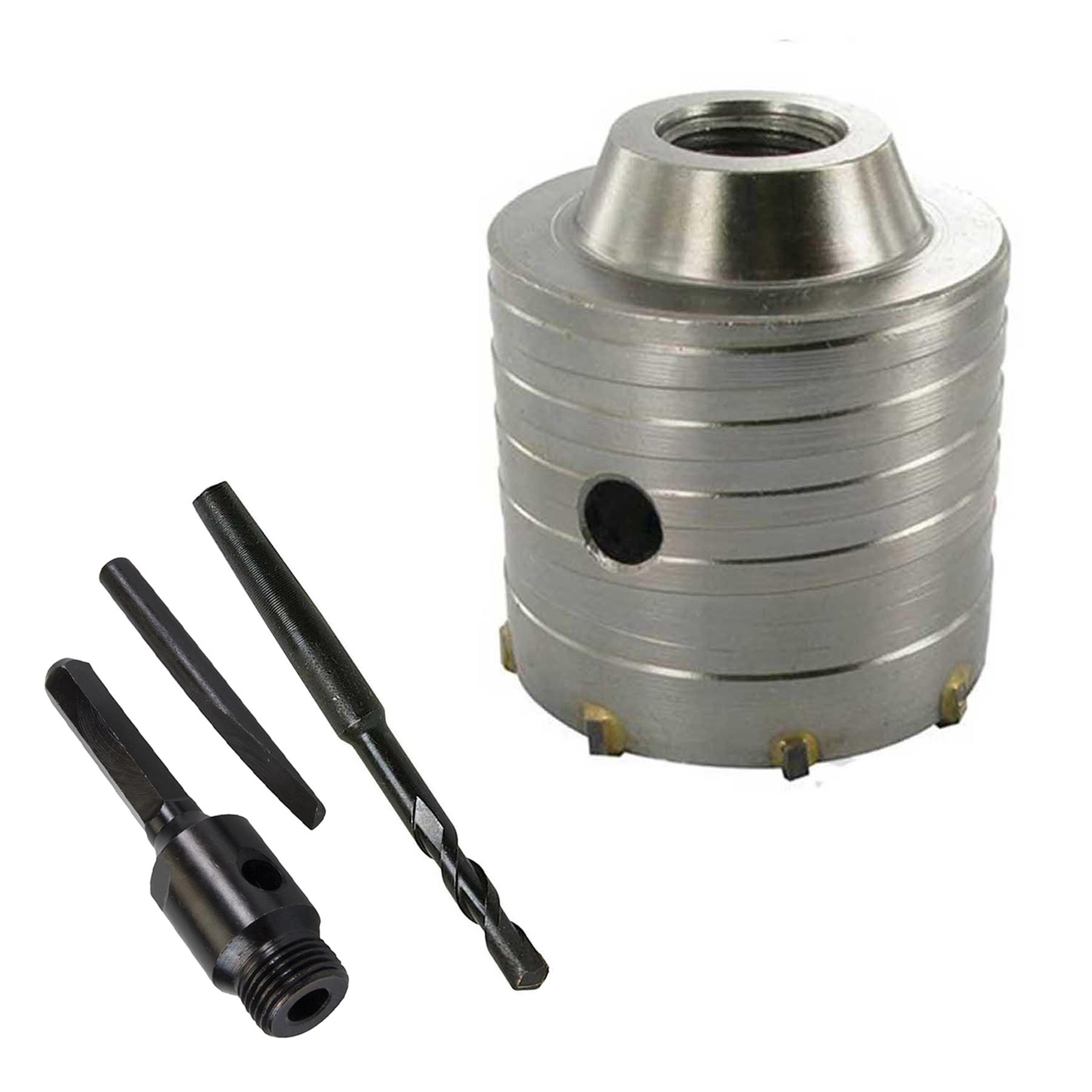 40-600mm TCT CORE DRILL SHANK TUNGSTEN MASONRY BRICK HOLE CUTTER SDS+ SDS PLUS - Picture 46 of 177