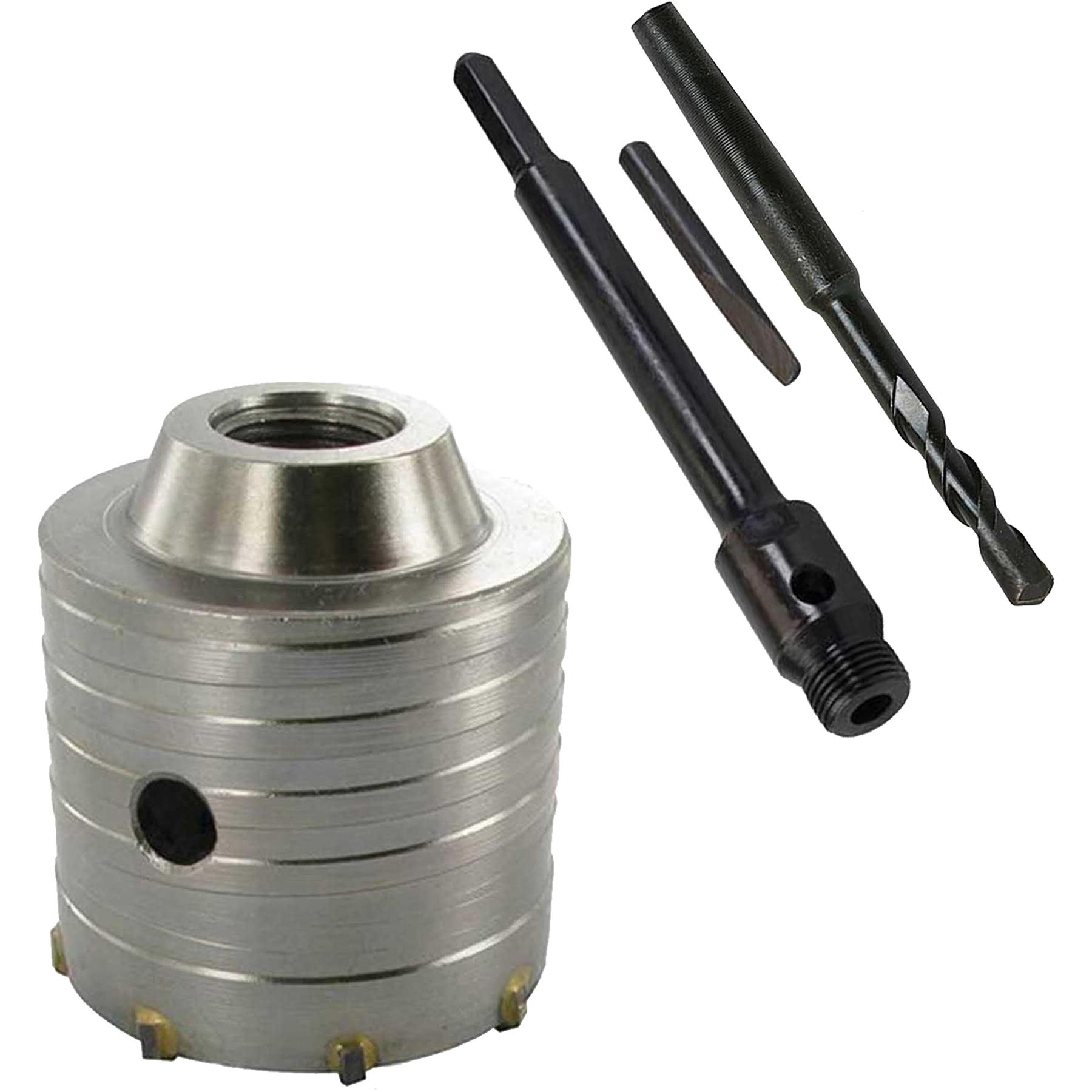 40-600mm TCT CORE DRILL SHANK TUNGSTEN MASONRY BRICK HOLE CUTTER SDS+ SDS PLUS - Picture 50 of 177