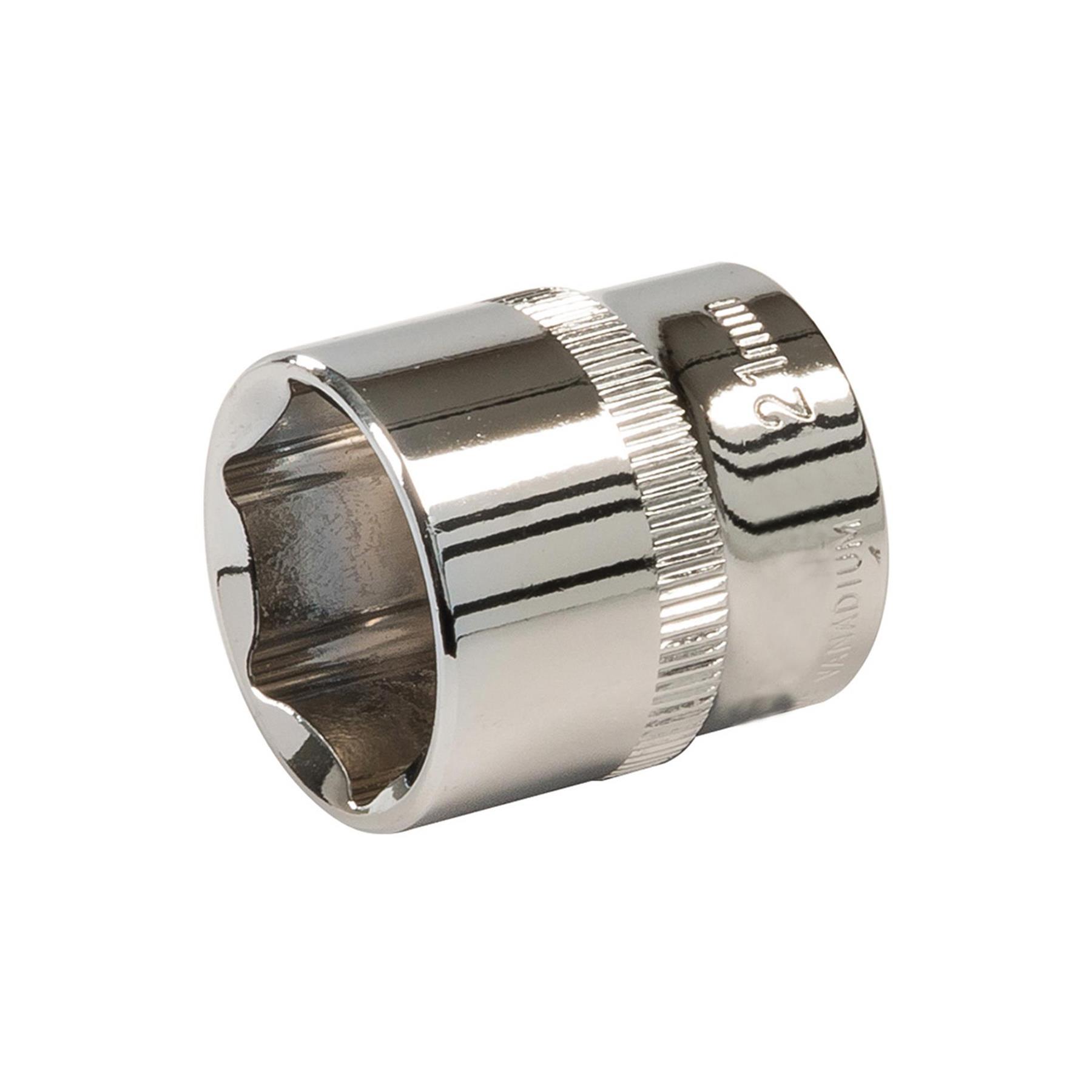 3/8" Drive Socket 6mm - 21mm Metric 6 Point Hex Chrome Vanadium Steel - Picture 41 of 42