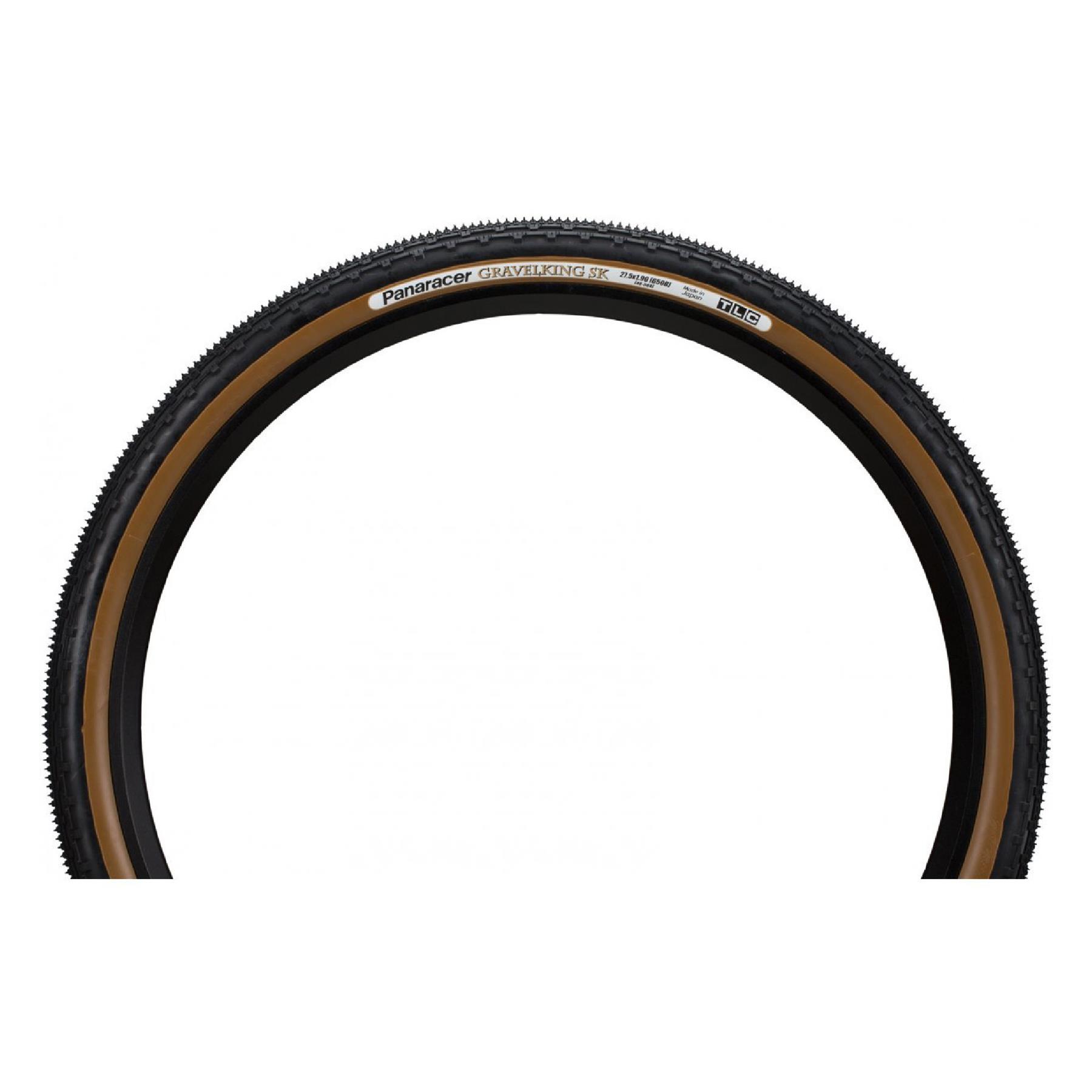 PANARACER Bicycle Tyres Gravelking Folding SK TLC MTB Bike Tyre Black/Brown - Picture 13 of 17