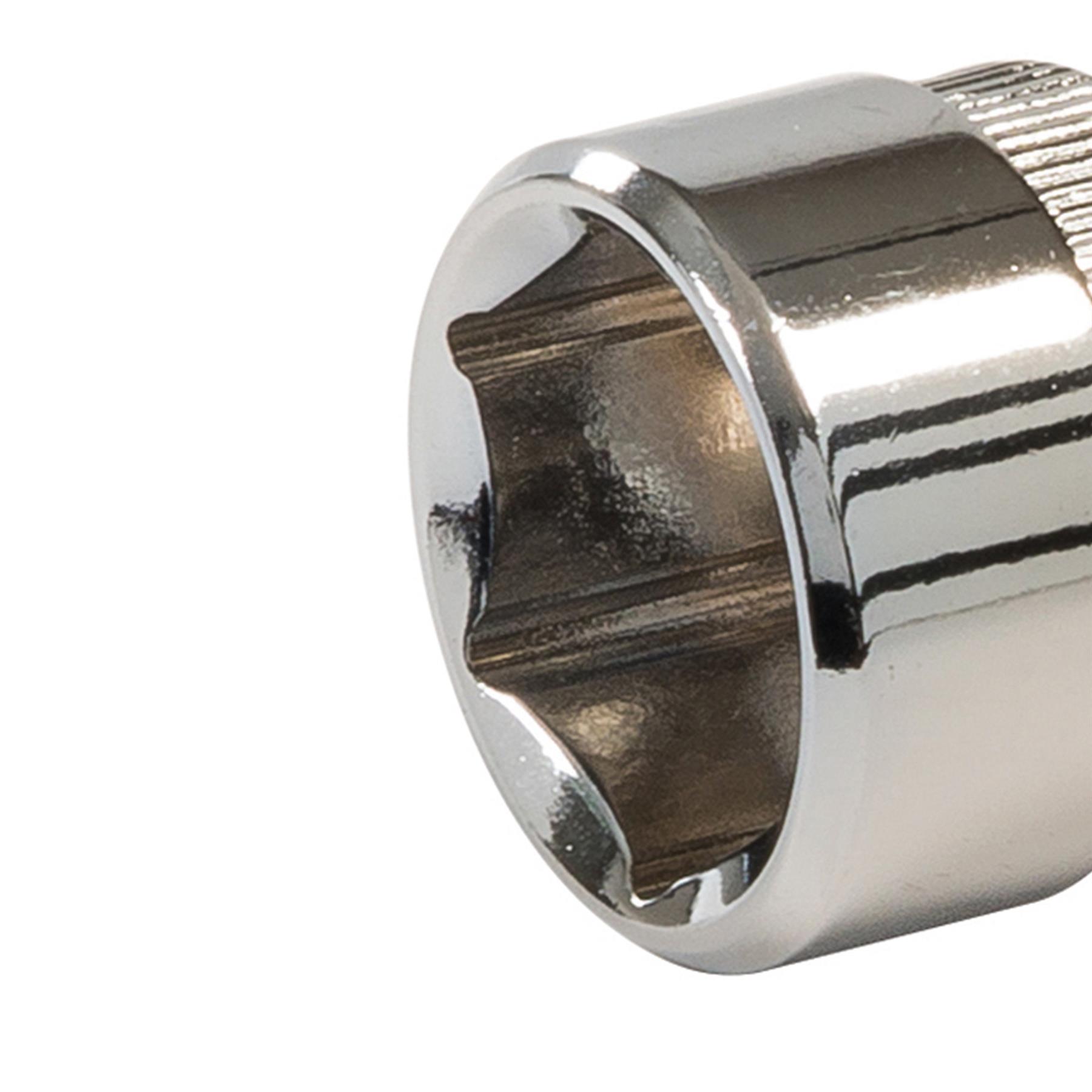 3/8" Drive Socket 6mm - 21mm Metric 6 Point Hex Chrome Vanadium Steel - Picture 37 of 42