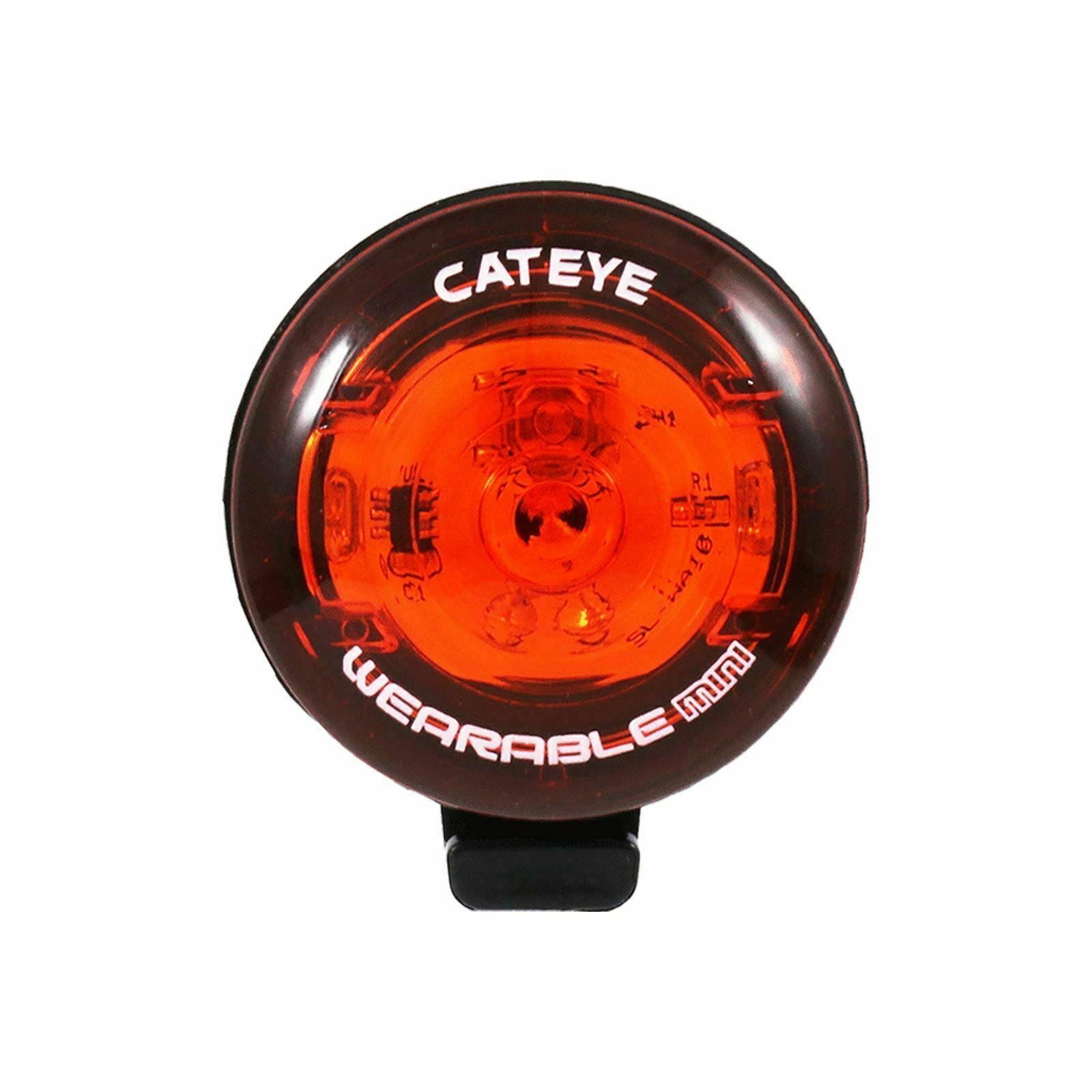 Cateye Wearable X Rechargeable Rear Bike Light Red 4990173033515 eBay