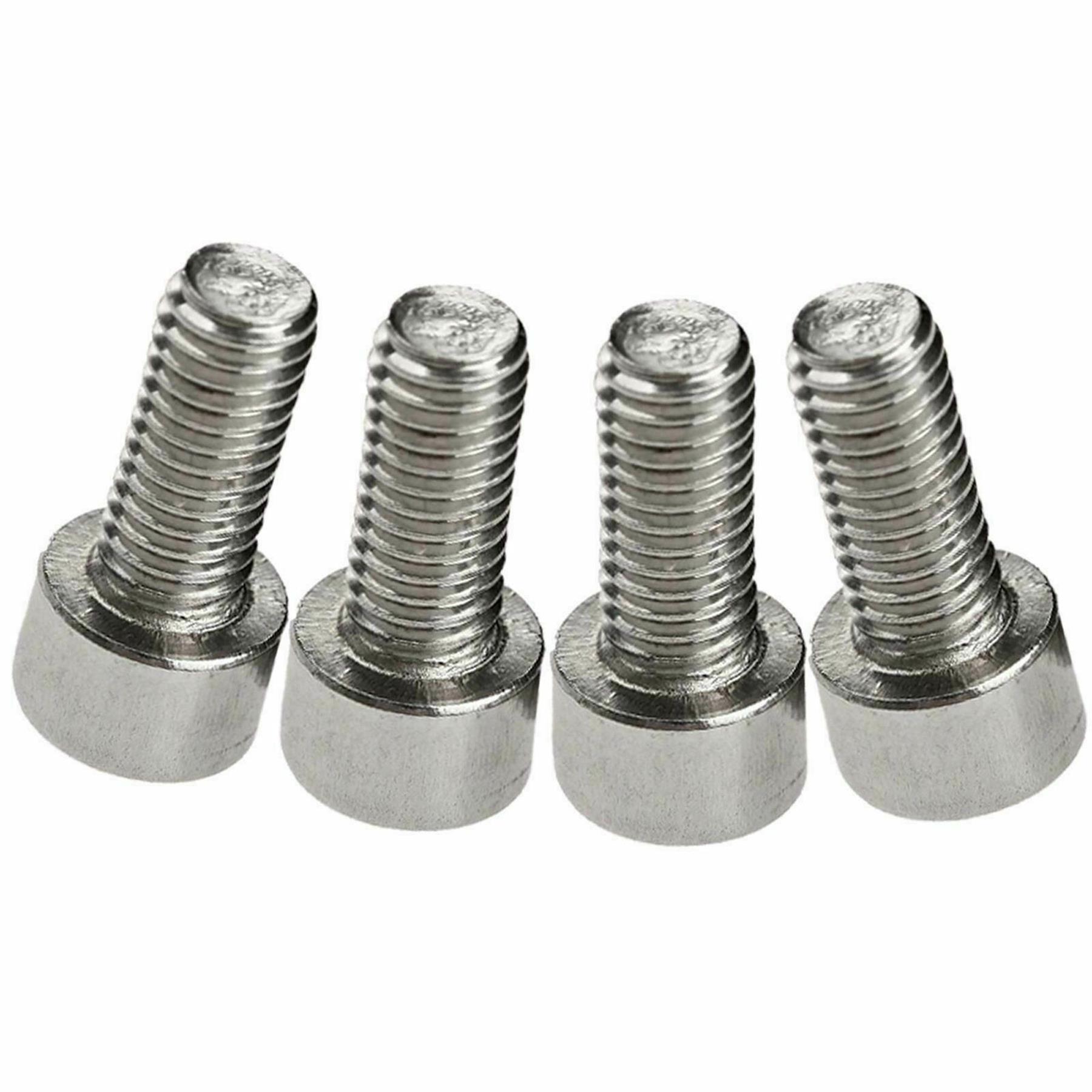 Bicycle Bike Water Bottle Cage Bolts Bottle Holder Rack Fixed Screws Silver - Picture 18 of 20