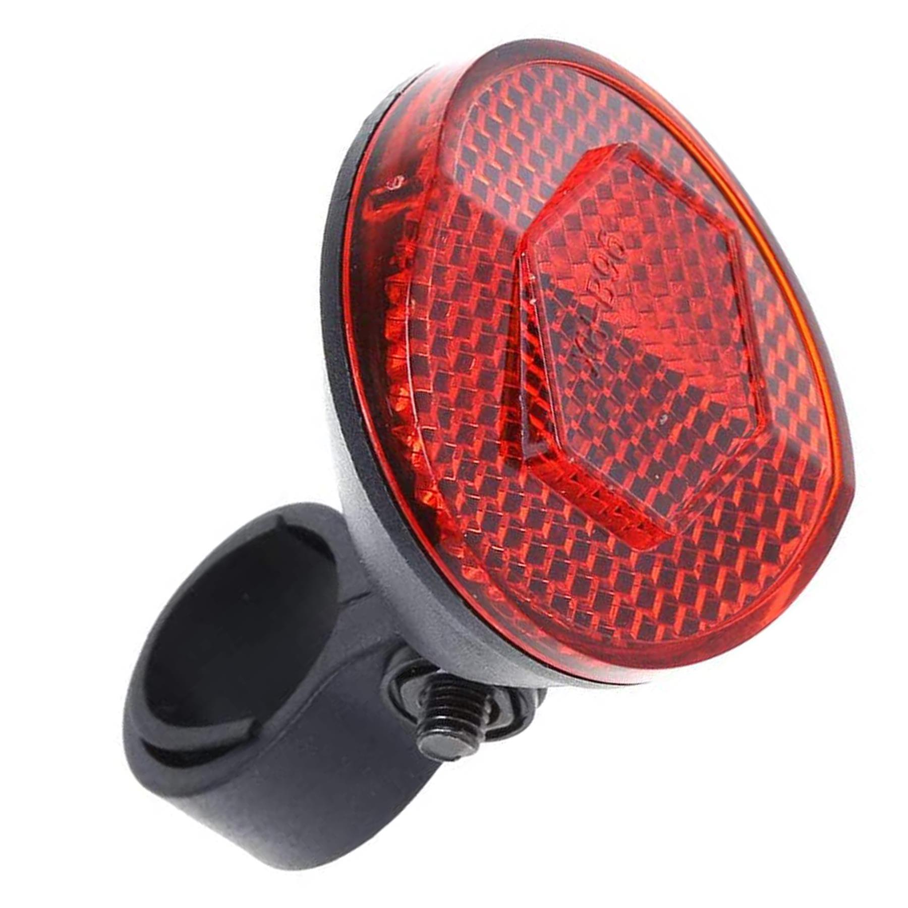 Bicycle Cycle Rear Reflector Frame Mount Round Red Bike Frame fit New