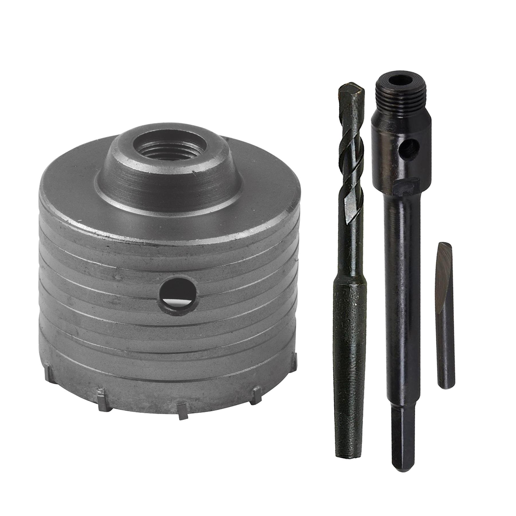 40-600mm TCT CORE DRILL SHANK TUNGSTEN MASONRY BRICK HOLE CUTTER SDS+ SDS PLUS - Picture 72 of 177