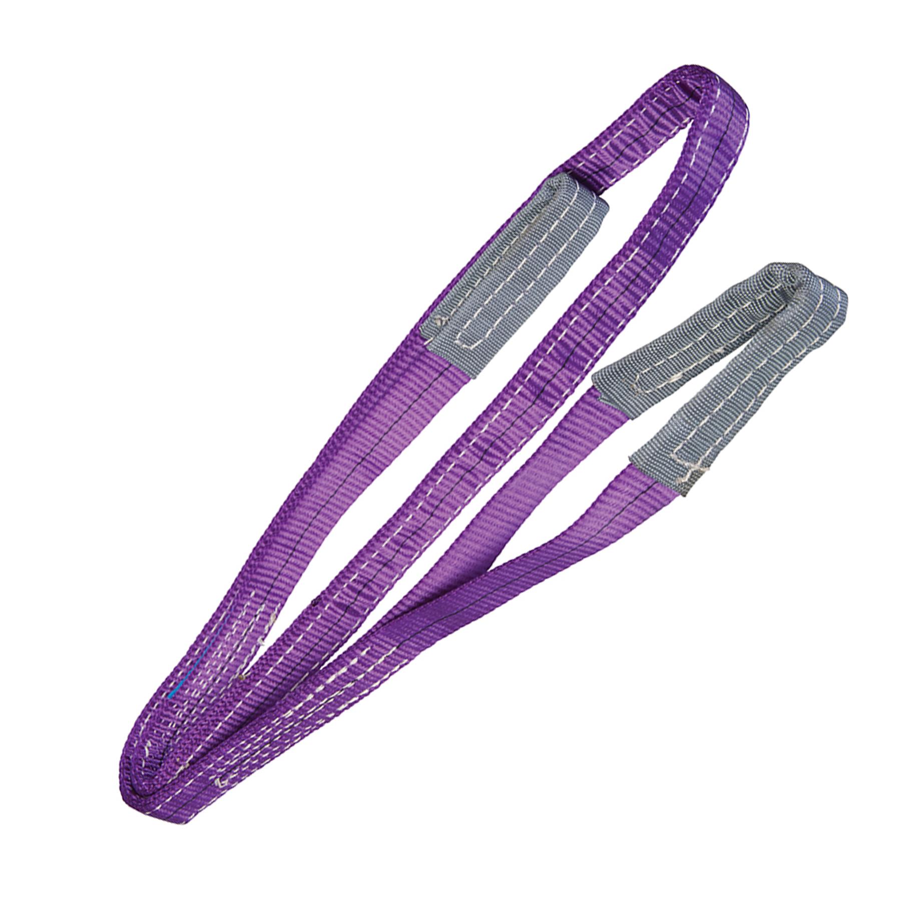 1 Tonne bing Lifting Sling Certified Duplex Cargo Strap Hoist Strop