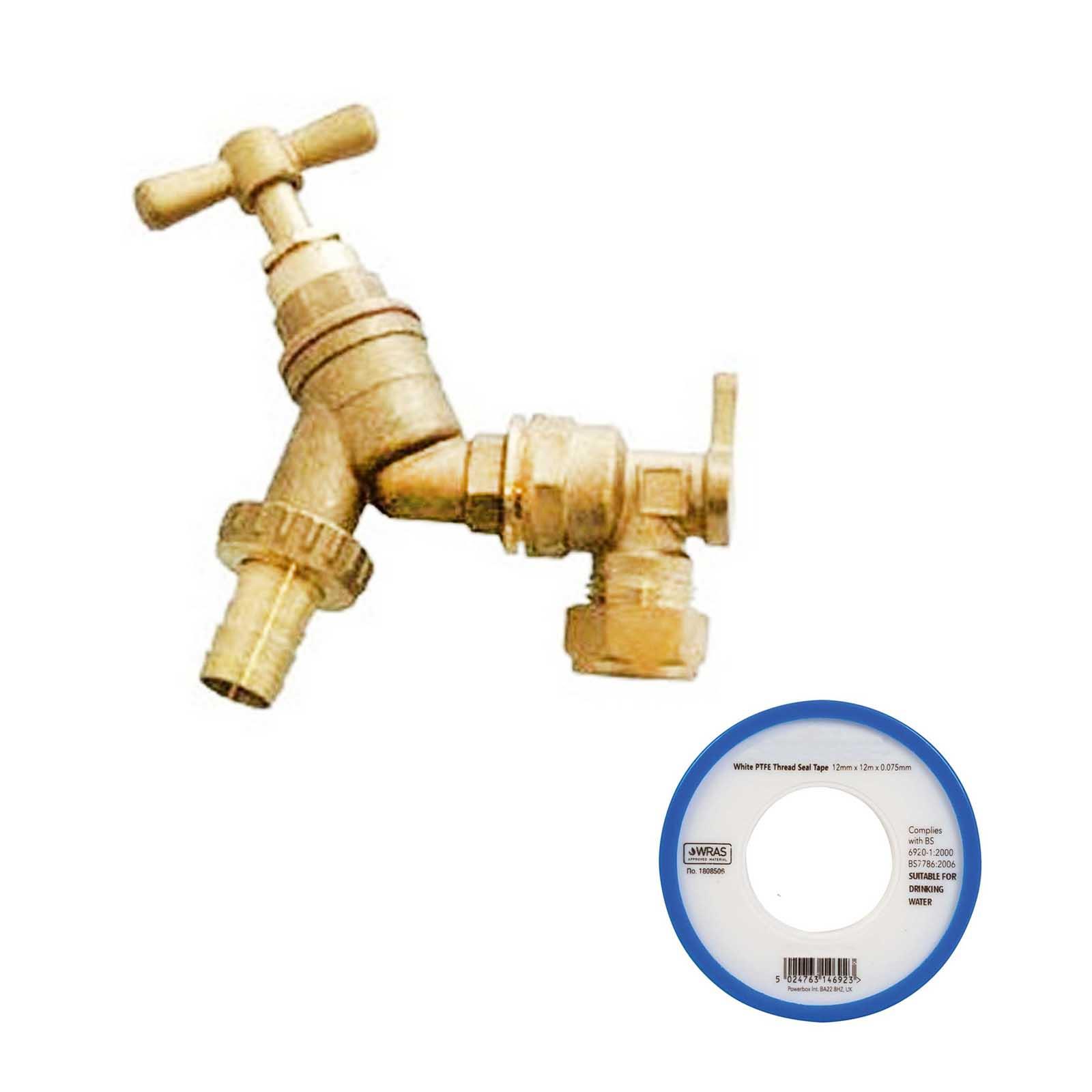 Universal Garden Watering Water Hose Pipe Tap Brass Connector Adaptor