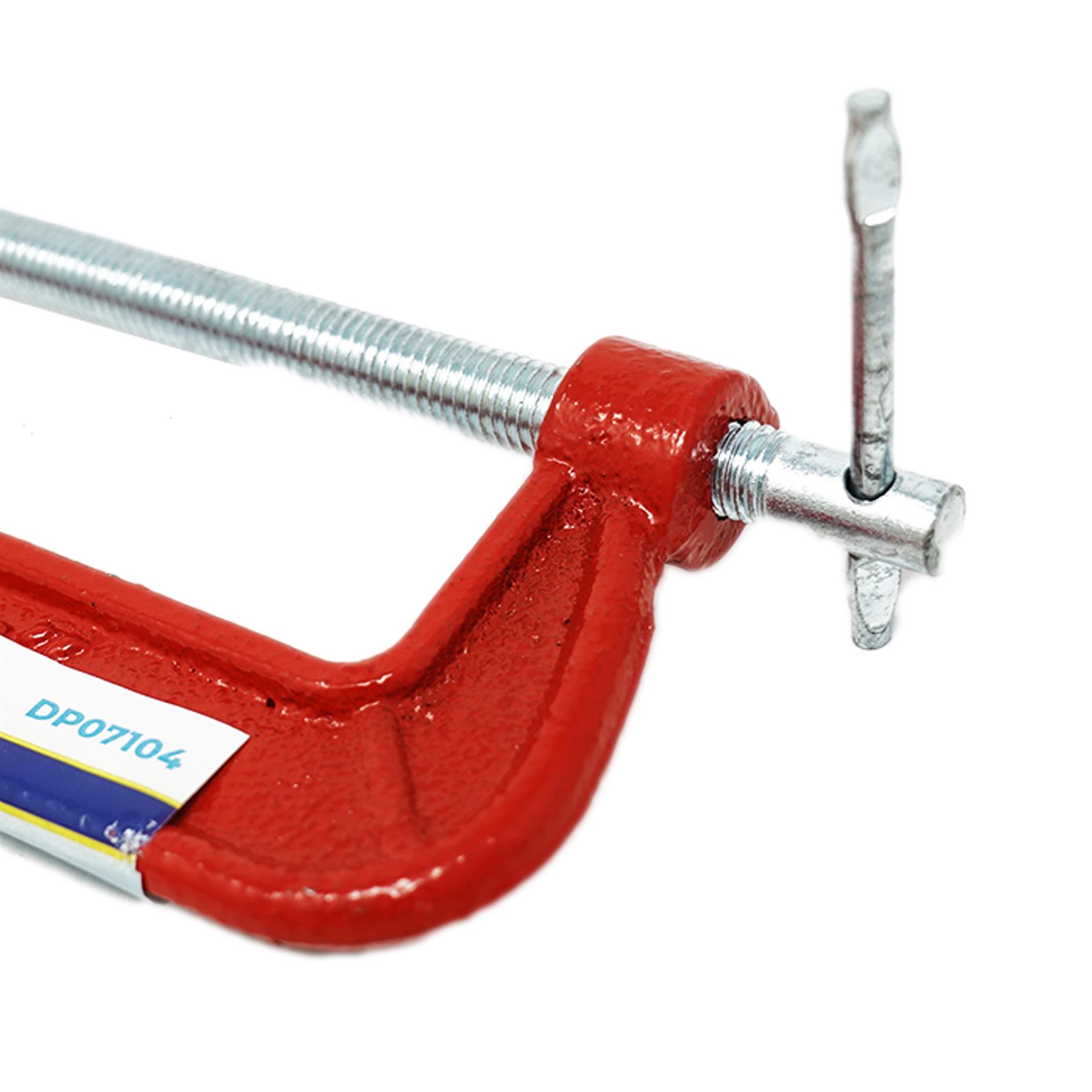 Quality Silverline Heavy Duty G Clamps 2" 3" 4" 6" 8" 10" 12" LIFETIME GUARANTEE Quality Silverline Heavy Duty G Clamps 2" 3" 4" 6" 8" 10" 12" LIFETIME GUARANTEE