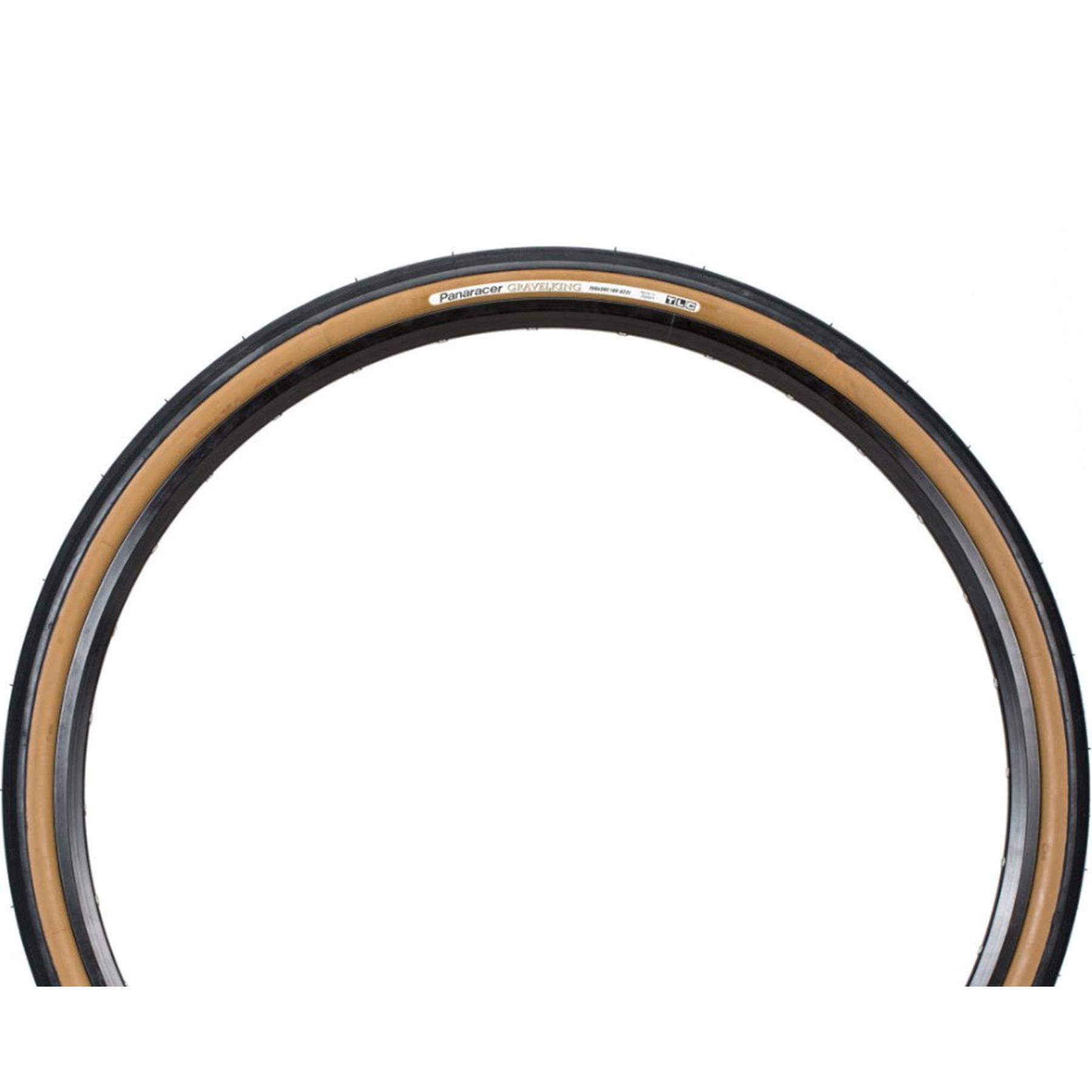 PANARACER Gravelking SK TLC Folding Gravel / CX Bicycle Tyre Black / Brown - Picture 19 of 19