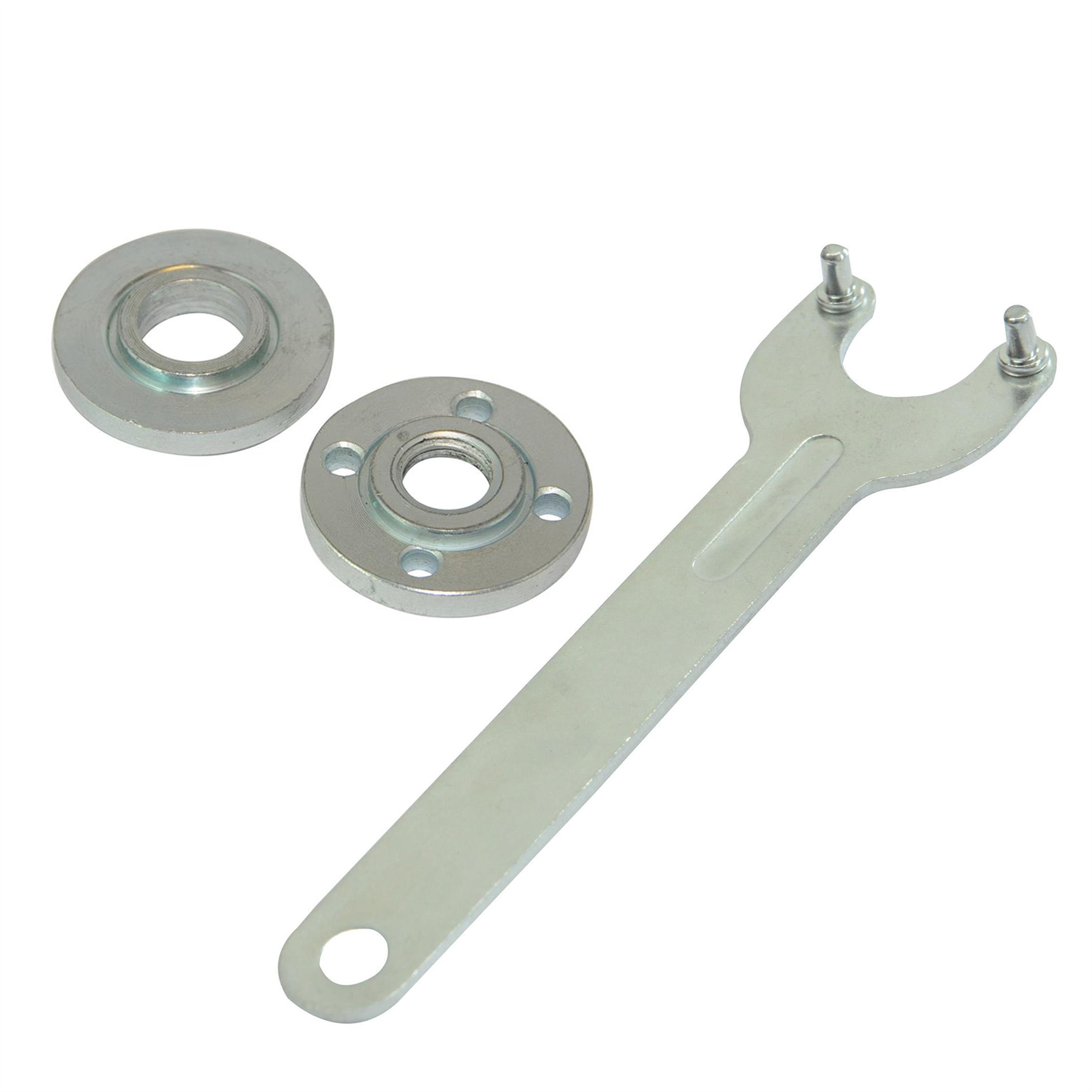 Angle Grinder 2-Pin Flange Nut Wrench for Grinding Disc