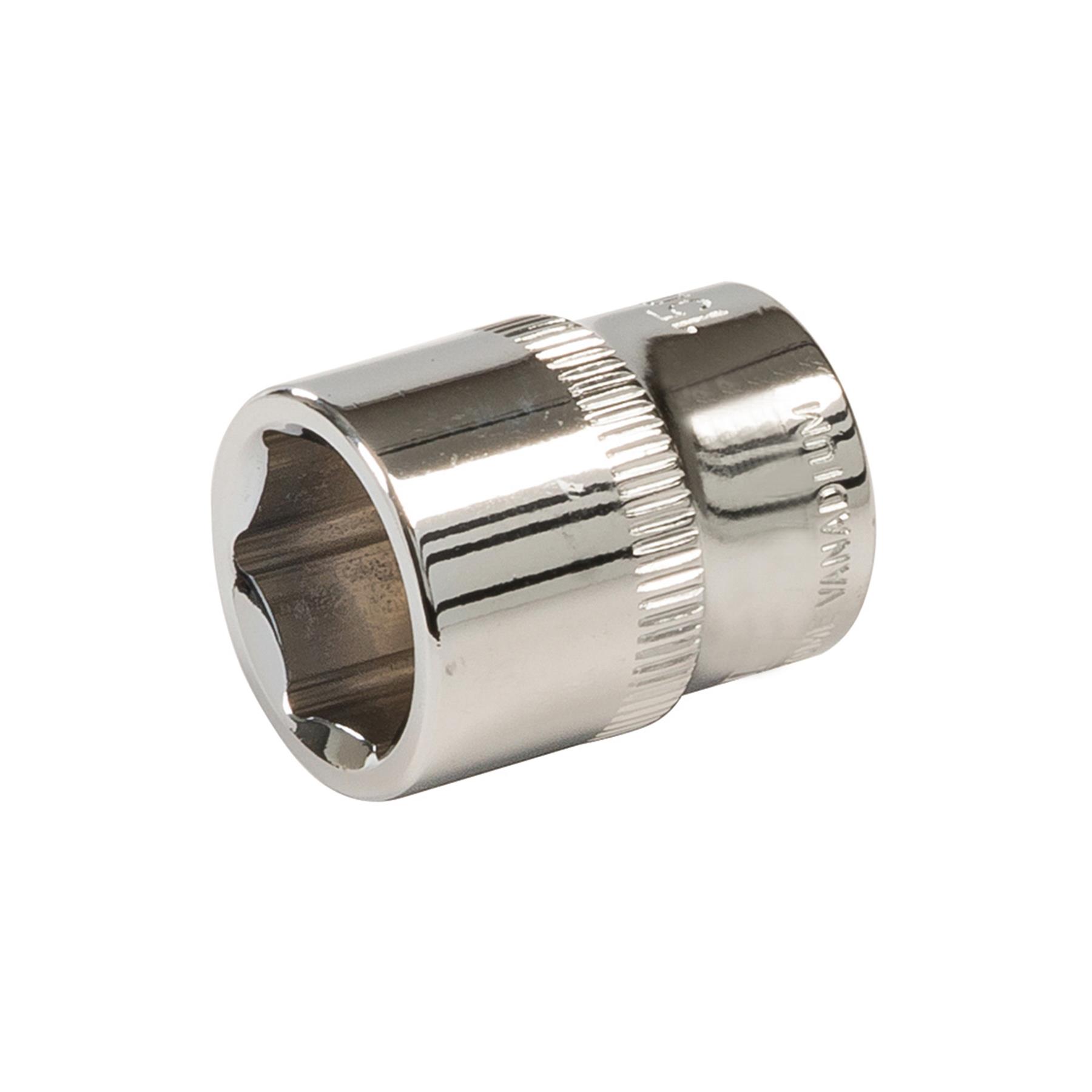 3/8" Drive Socket 6mm - 21mm Metric 6 Point Hex Chrome Vanadium Steel - Picture 26 of 42