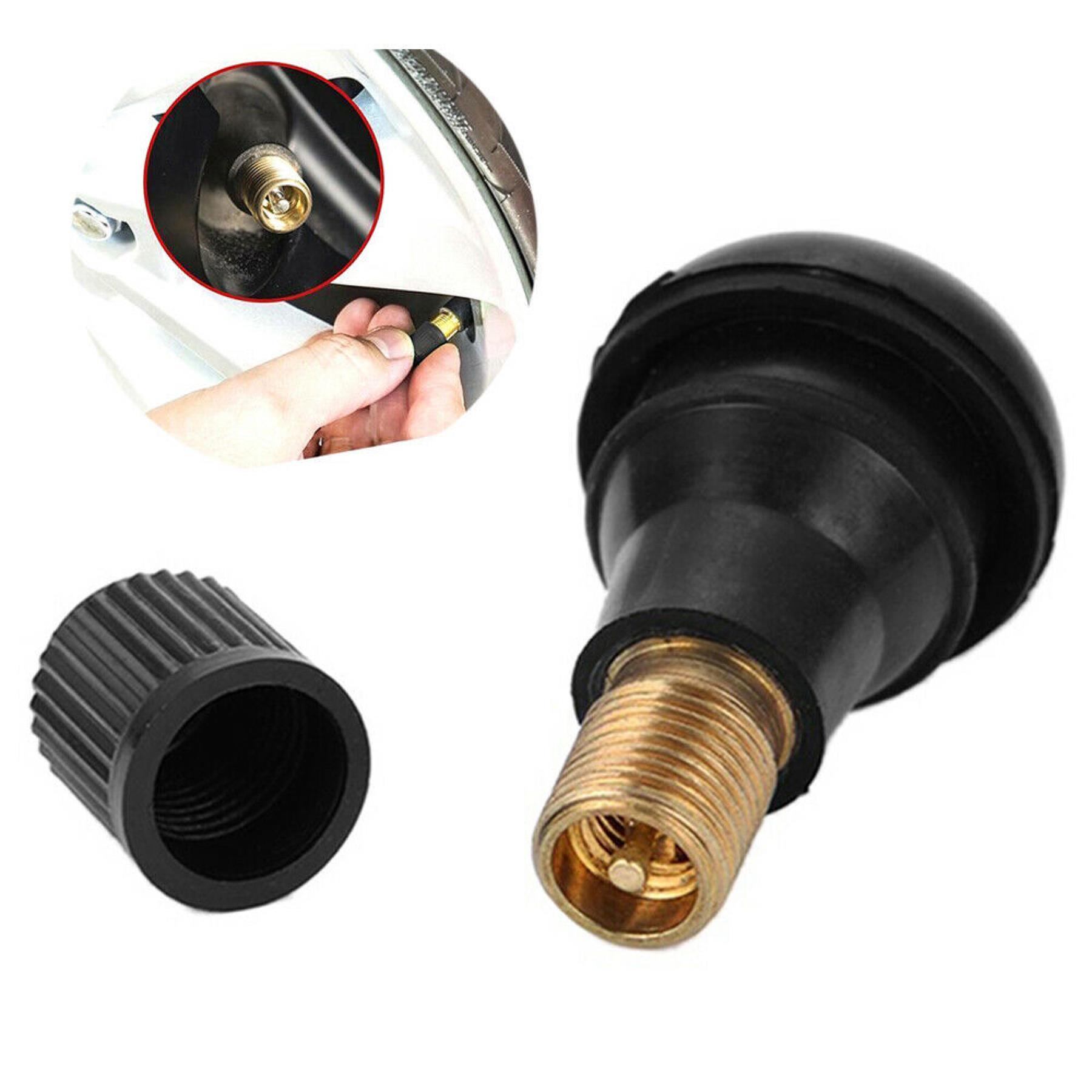 Neu TR414, TR413, TR412 Tubeless Gummi Auto Reifen Rad Ventile Universal schwarz - Bild 3 von 32