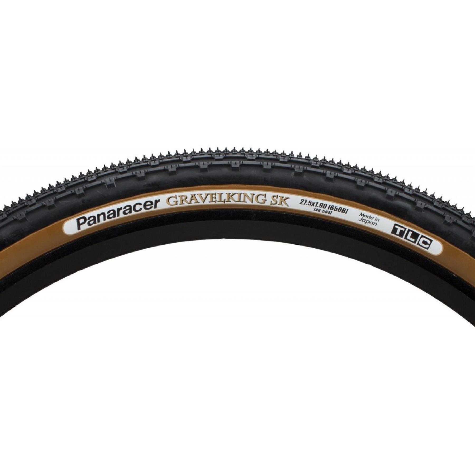 PANARACER Bicycle Tyres Gravelking Folding SK TLC MTB Bike Tyre Black/Brown - Picture 12 of 17
