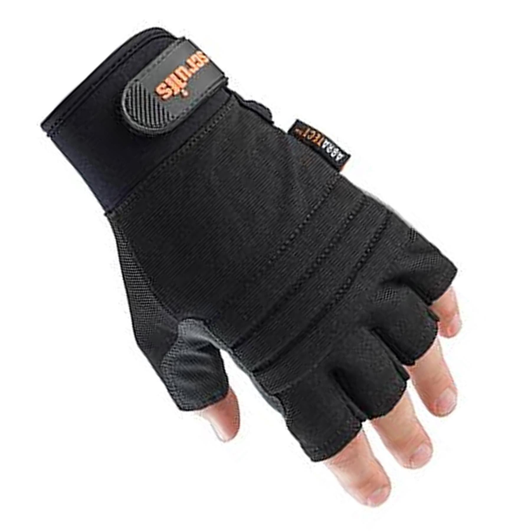 Scruffs Work Gloves Precision / Fingerless / Trade Work / Shock