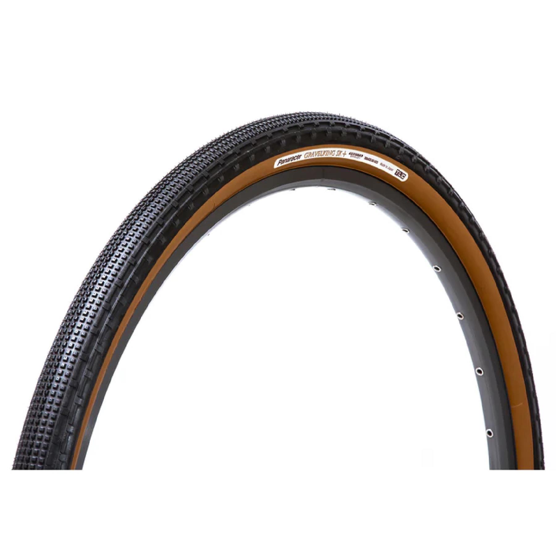 PANARACER Bicycle Tyres Gravelking Folding SK TLC MTB Bike Tyre Black/Brown - Picture 10 of 17