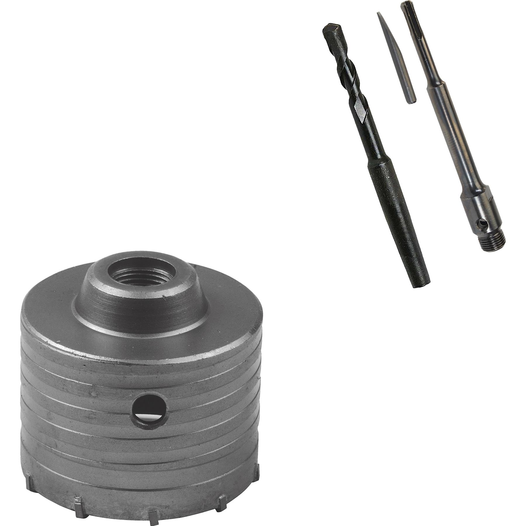 40-600mm TCT CORE DRILL SHANK TUNGSTEN MASONRY BRICK HOLE CUTTER SDS+ SDS PLUS - Picture 71 of 177