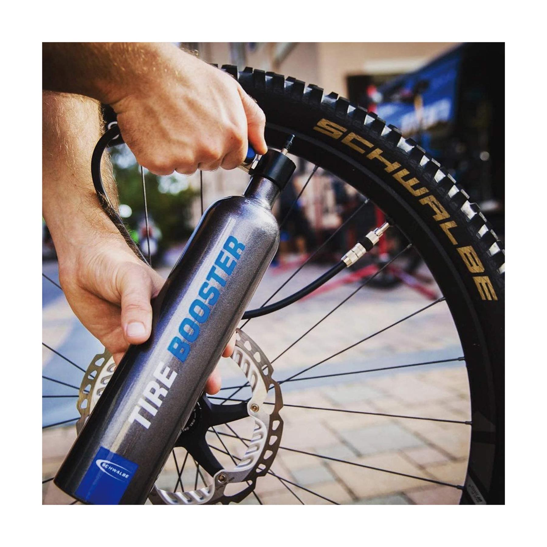 Schwalbe Tire Booster - Tubeless Assembly Tyre Cylinder Pump | eBay
