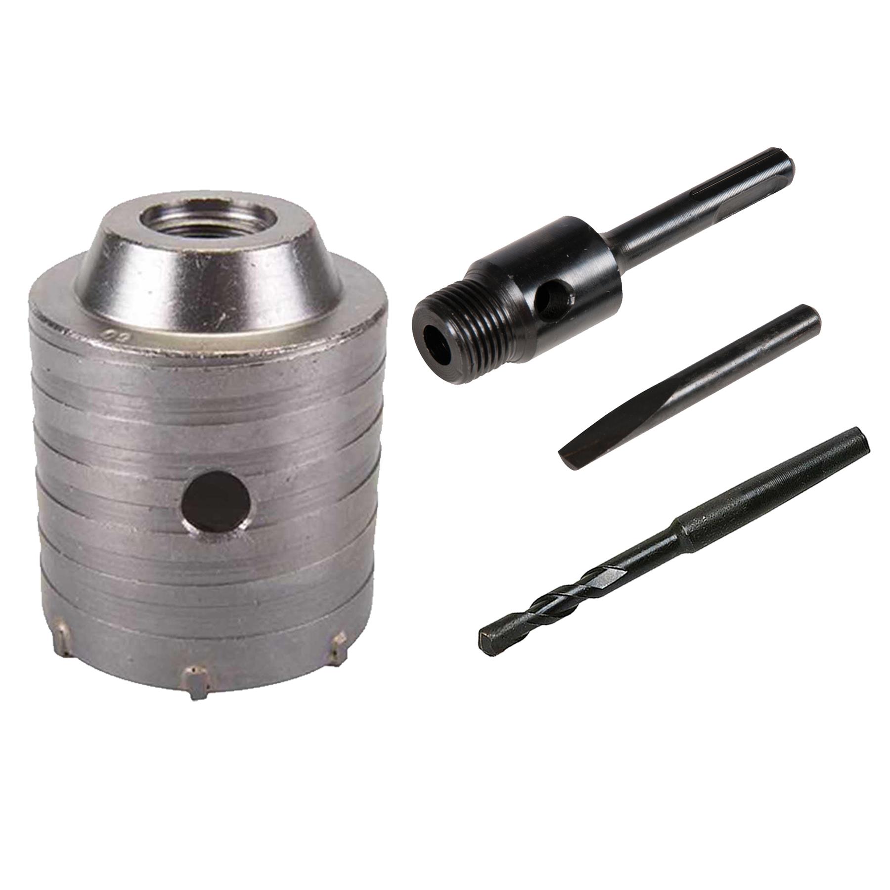 40-600mm TCT CORE DRILL SHANK TUNGSTEN MASONRY BRICK HOLE CUTTER SDS+ SDS PLUS - Picture 36 of 177