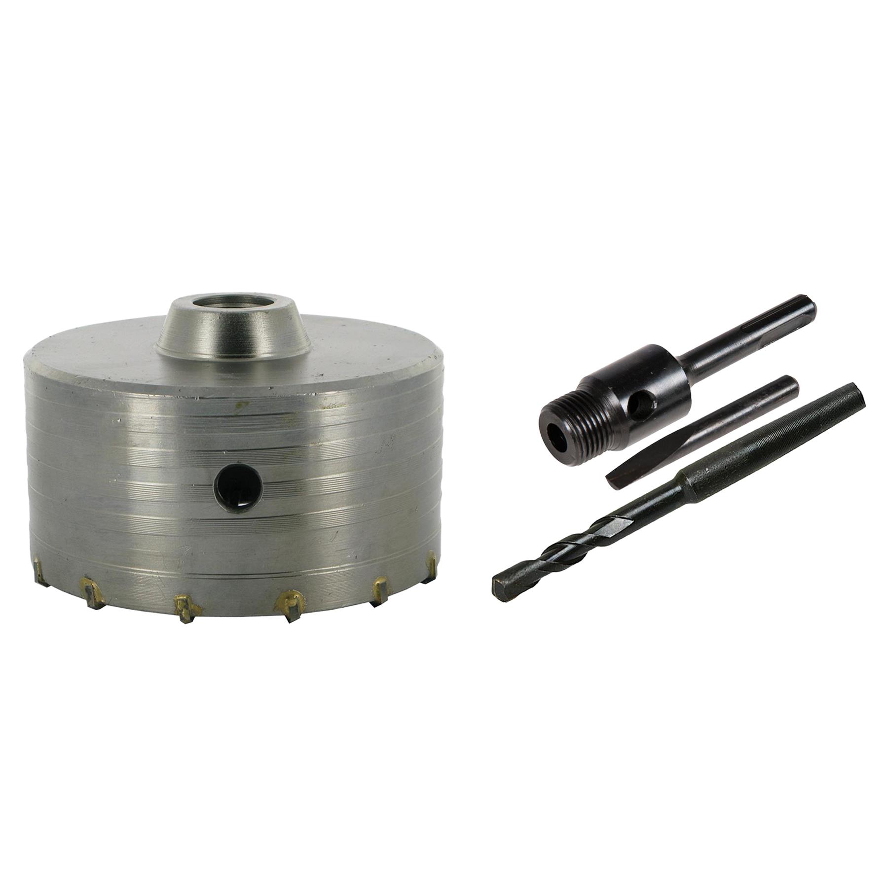 40-600mm TCT CORE DRILL SHANK TUNGSTEN MASONRY BRICK HOLE CUTTER SDS+ SDS PLUS - Picture 95 of 177