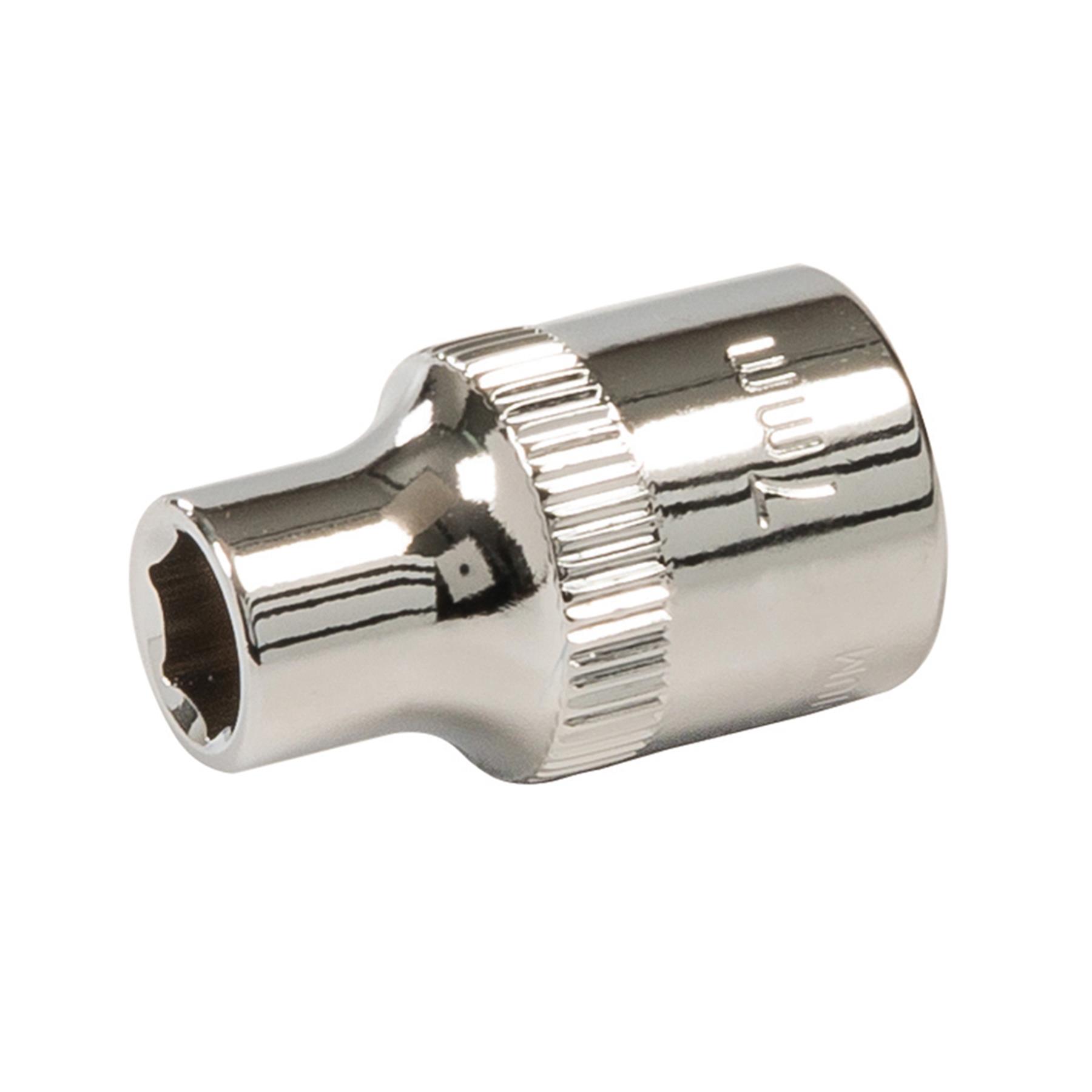 3/8" Drive Socket 6mm - 21mm Metric 6 Point Hex Chrome Vanadium Steel - Picture 7 of 42
