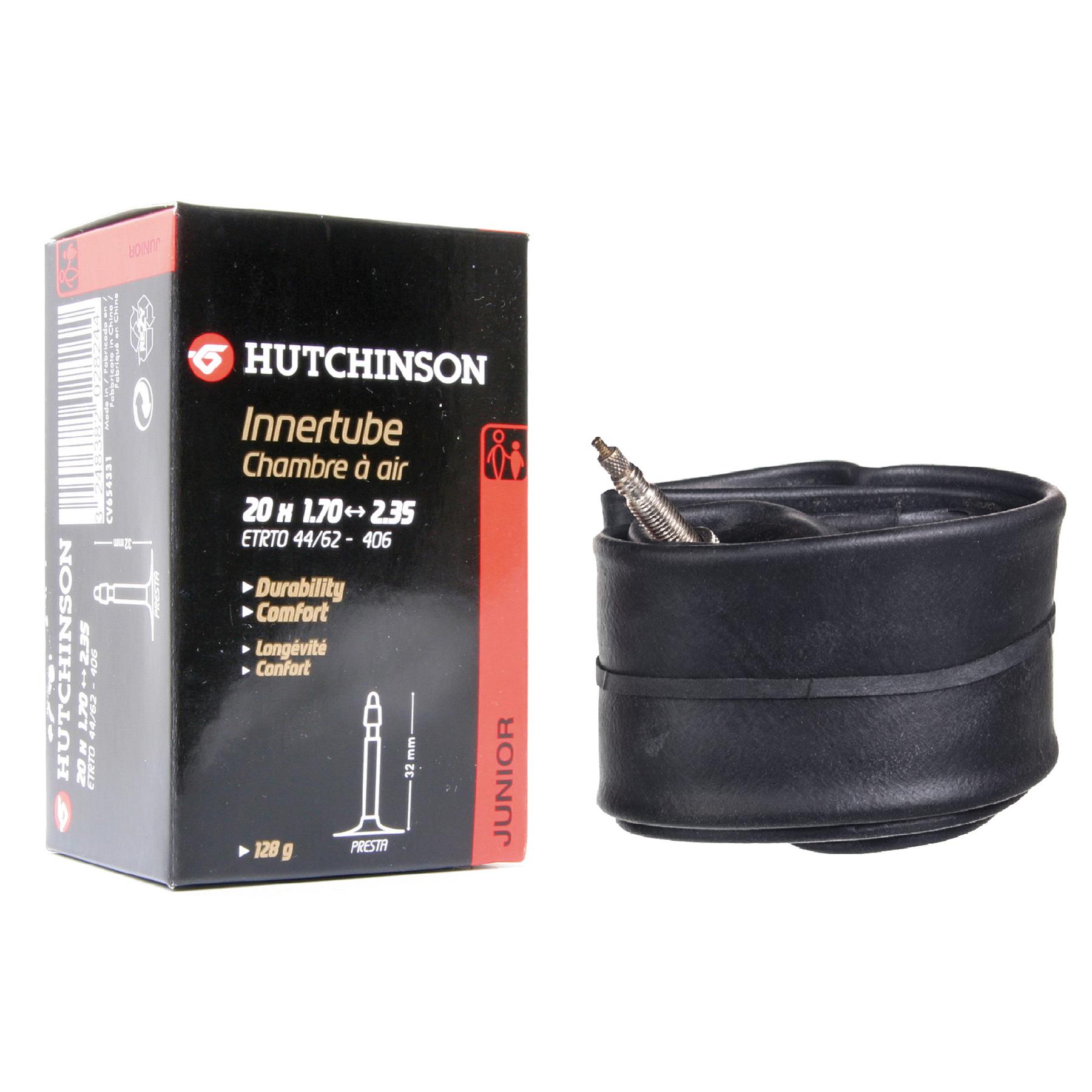 Hutchinson Bicycle Inner Tube Standard Junior Tube 16, 20, 24" Presta/Schrader - Picture 11 of 11