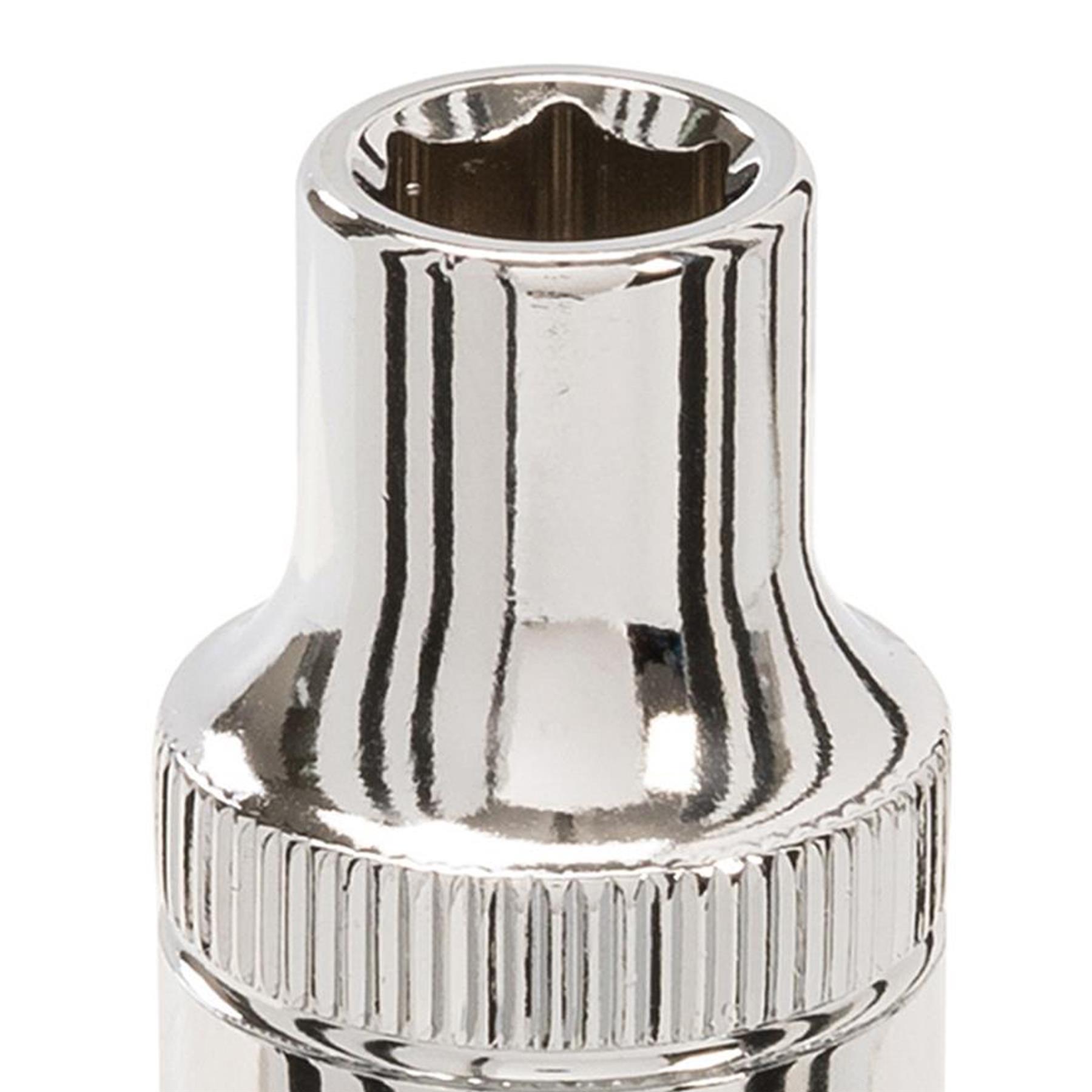 3/8" Drive Socket 6mm - 21mm Metric 6 Point Hex Chrome Vanadium Steel - Picture 5 of 42