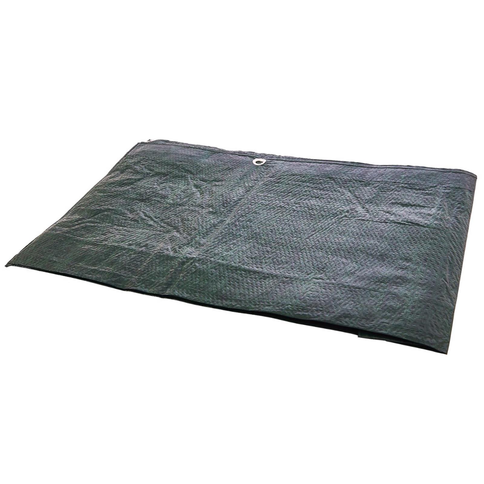 GREEN HEAVY DUTY WATERPROOF TARPAULIN TARP GROUND SHEET LIGHT WEIGHT