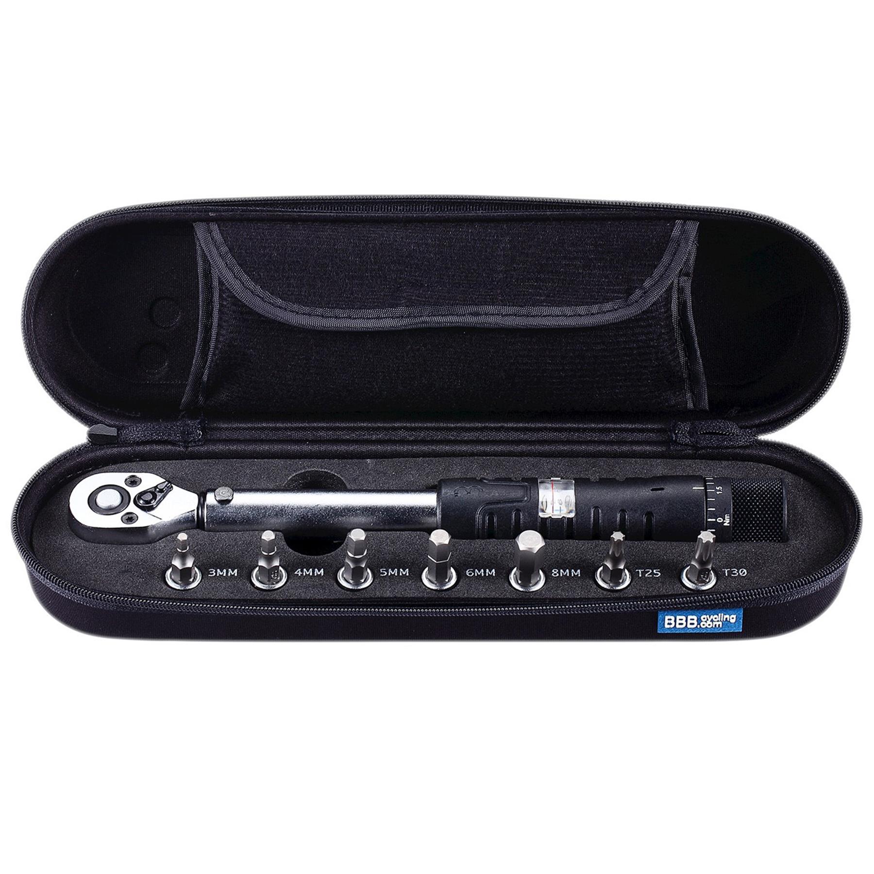 BBB-BTL-73 Torque Fix Bicycle Cycle Bike Adjustable Torque Wrench BBB-BTL-73 Torque Fix Bicycle Cycle Bike Adjustable Torque Wrench