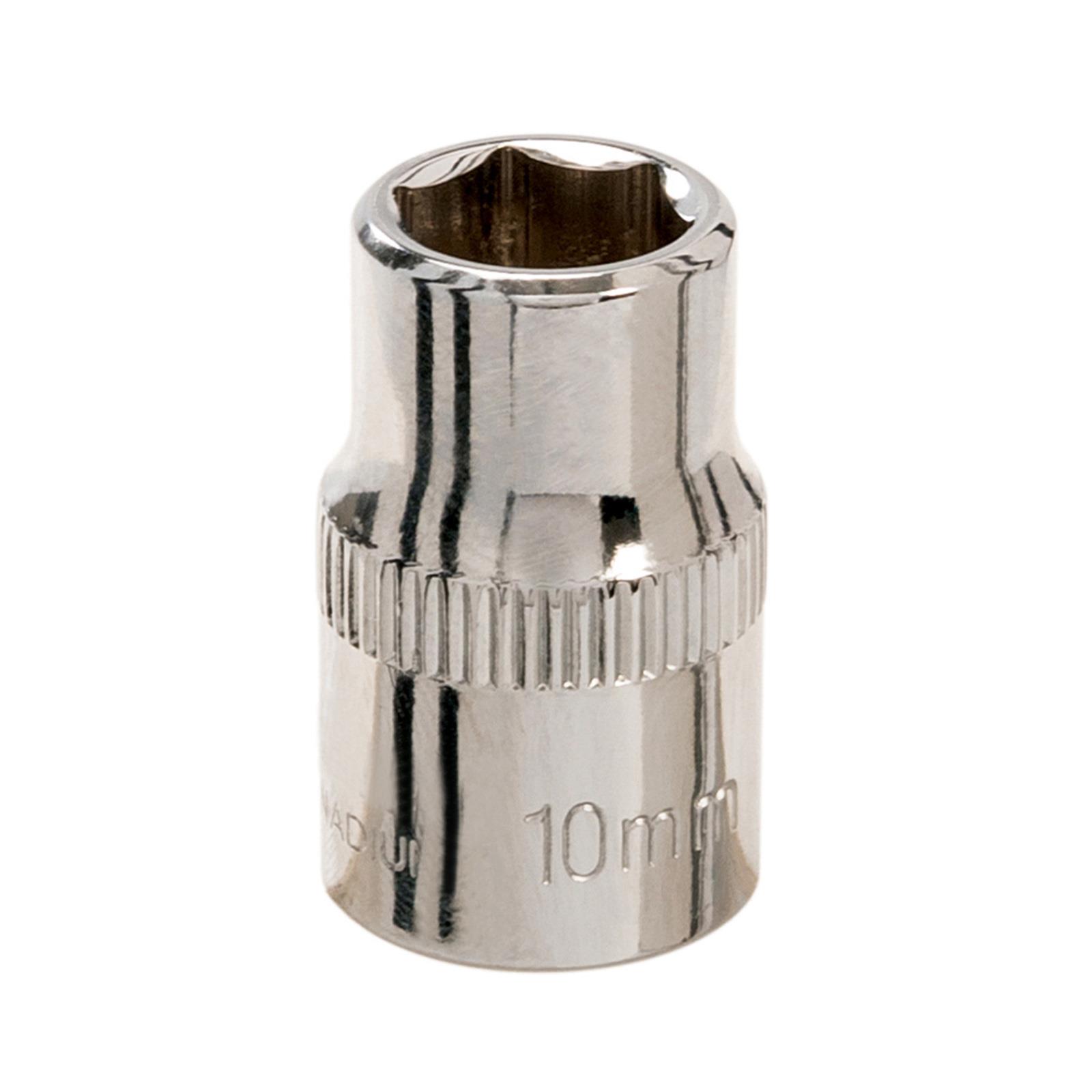 3/8" Drive Socket 6mm - 21mm Metric 6 Point Hex Chrome Vanadium Steel - Picture 15 of 42
