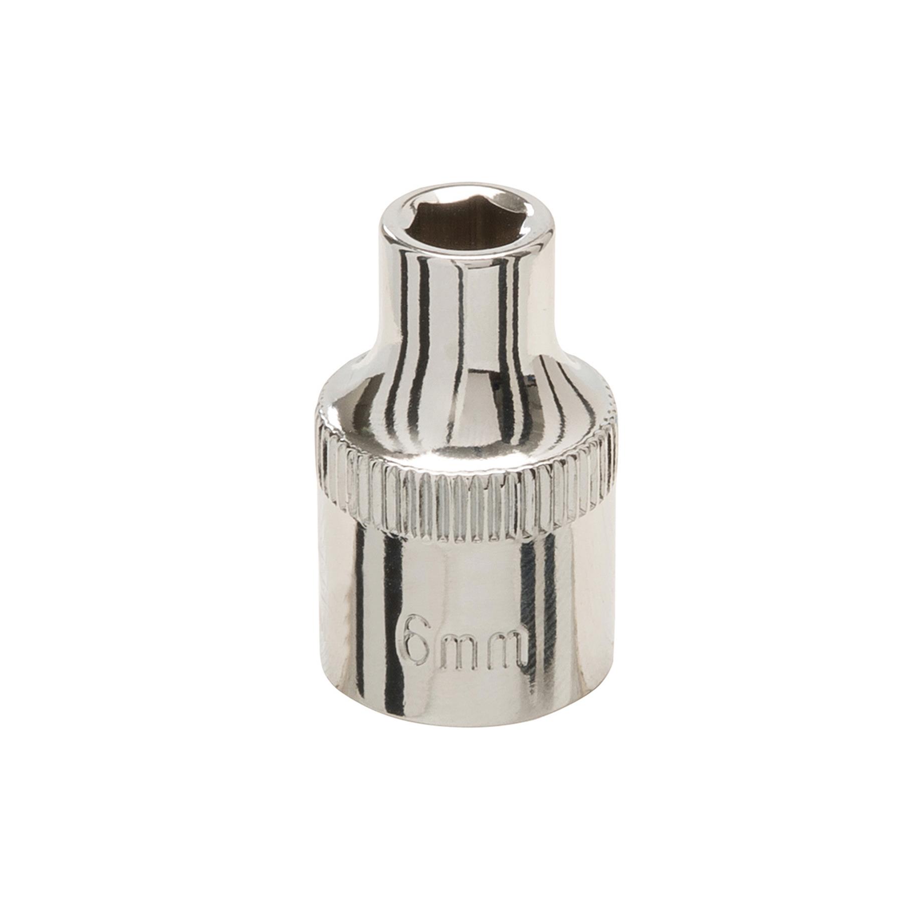 3/8" Drive Socket 6mm - 21mm Metric 6 Point Hex Chrome Vanadium Steel - Picture 3 of 42
