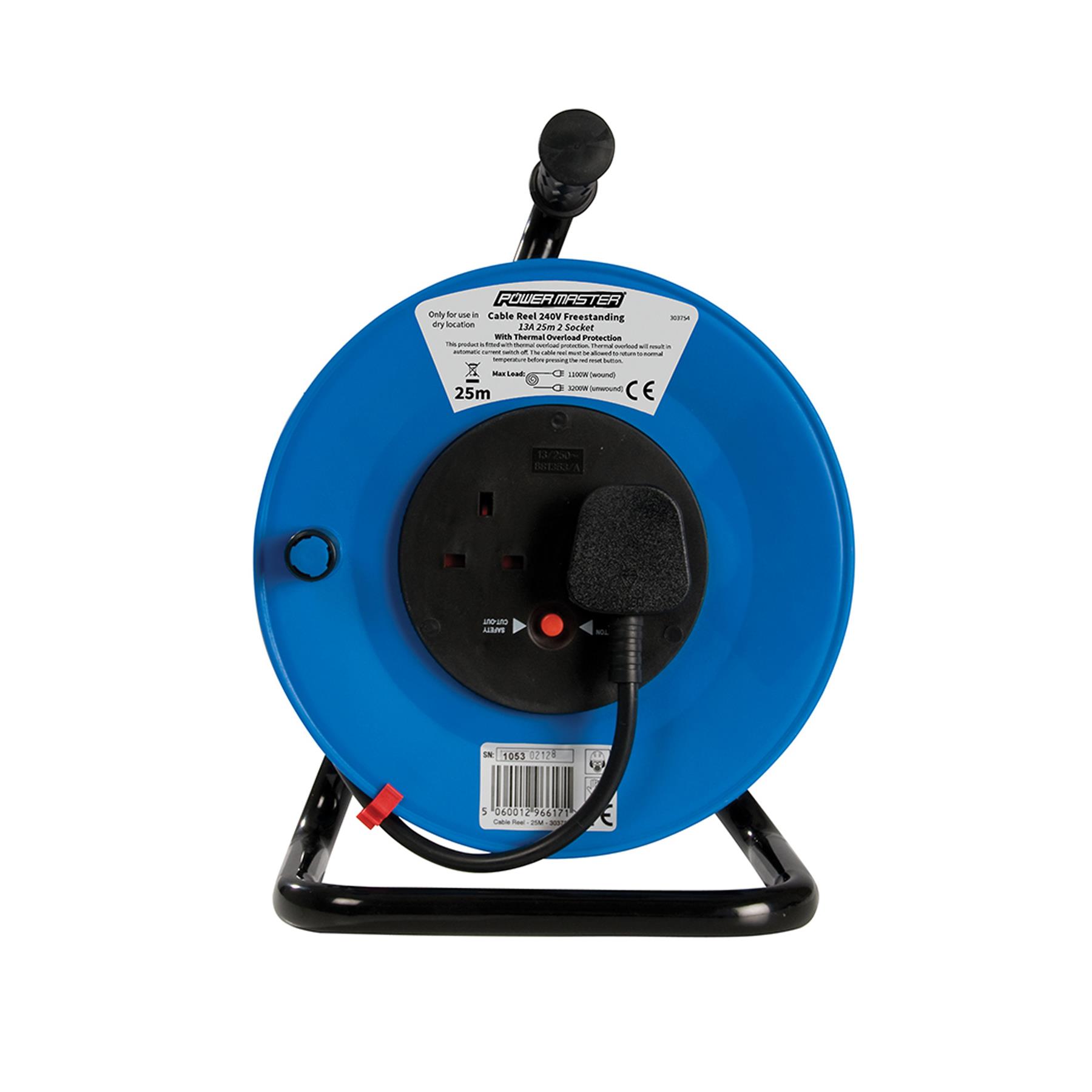 POWER MAIN EXTENSION LEADS 1m 15m Surge RCD 1 2 4 6 Gang Travel