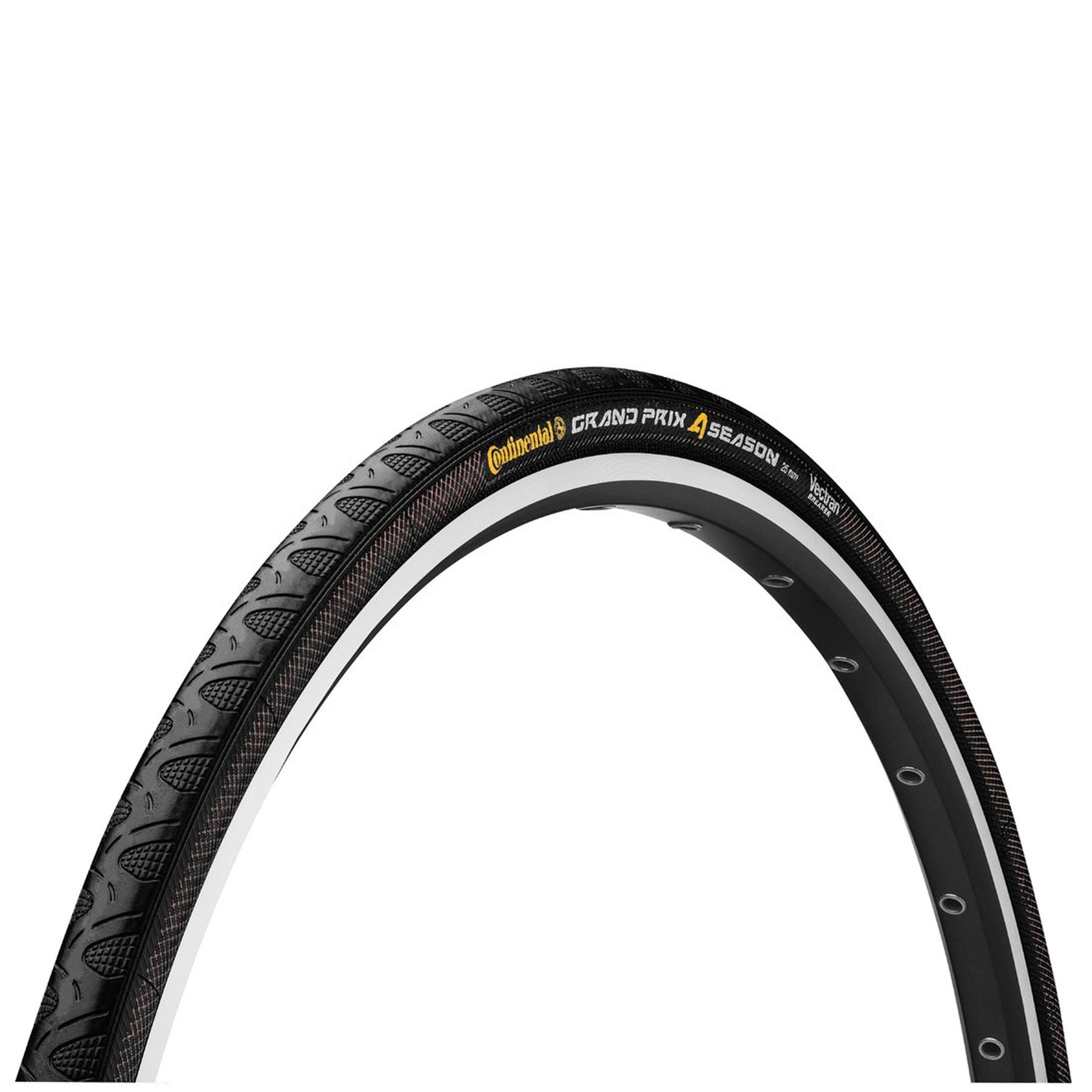 Continental Grand Prix 4 Season Tyre 23-622mm Black 700x23C