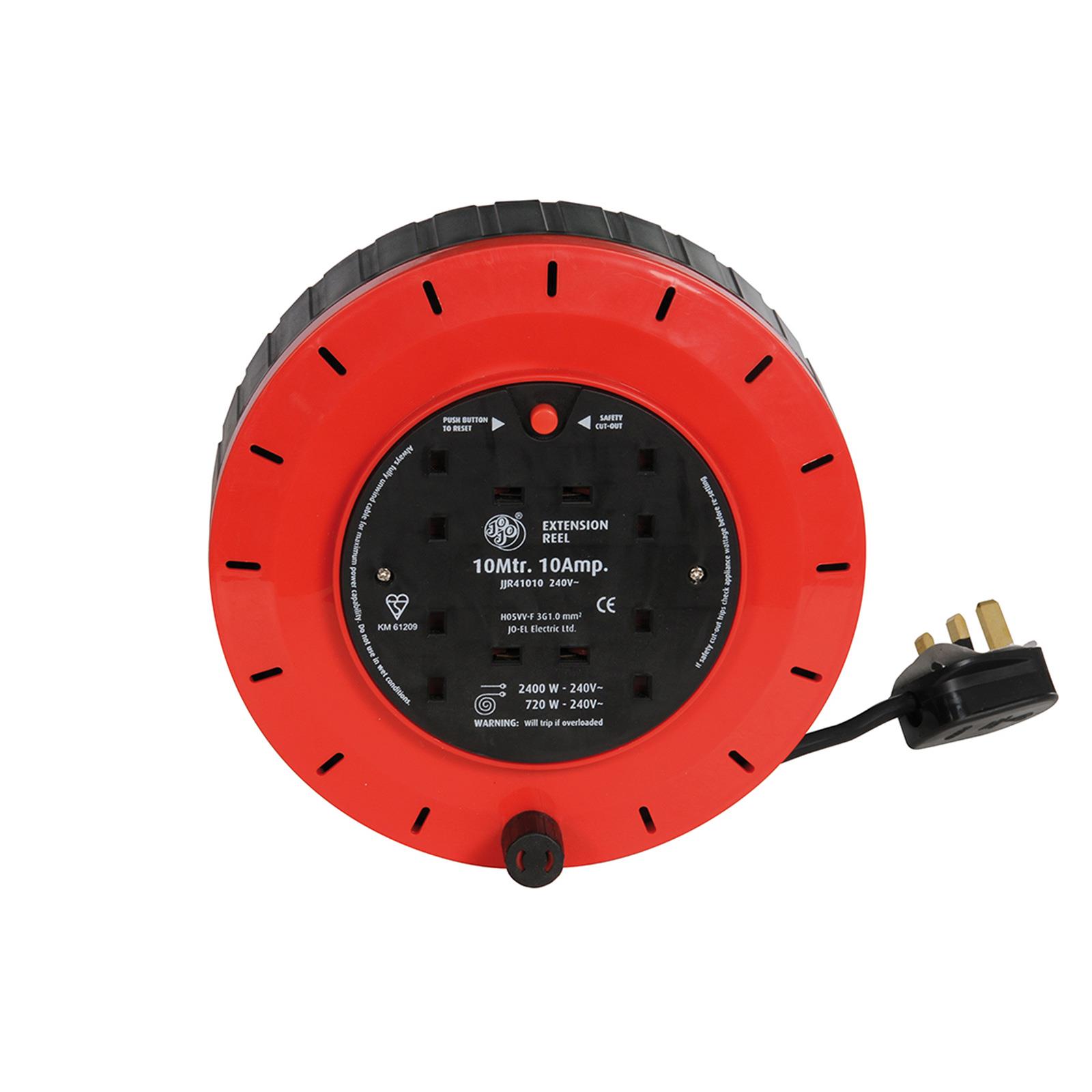 POWER MAIN EXTENSION LEADS 1m 15m Surge RCD 1 2 4 6 Gang Travel