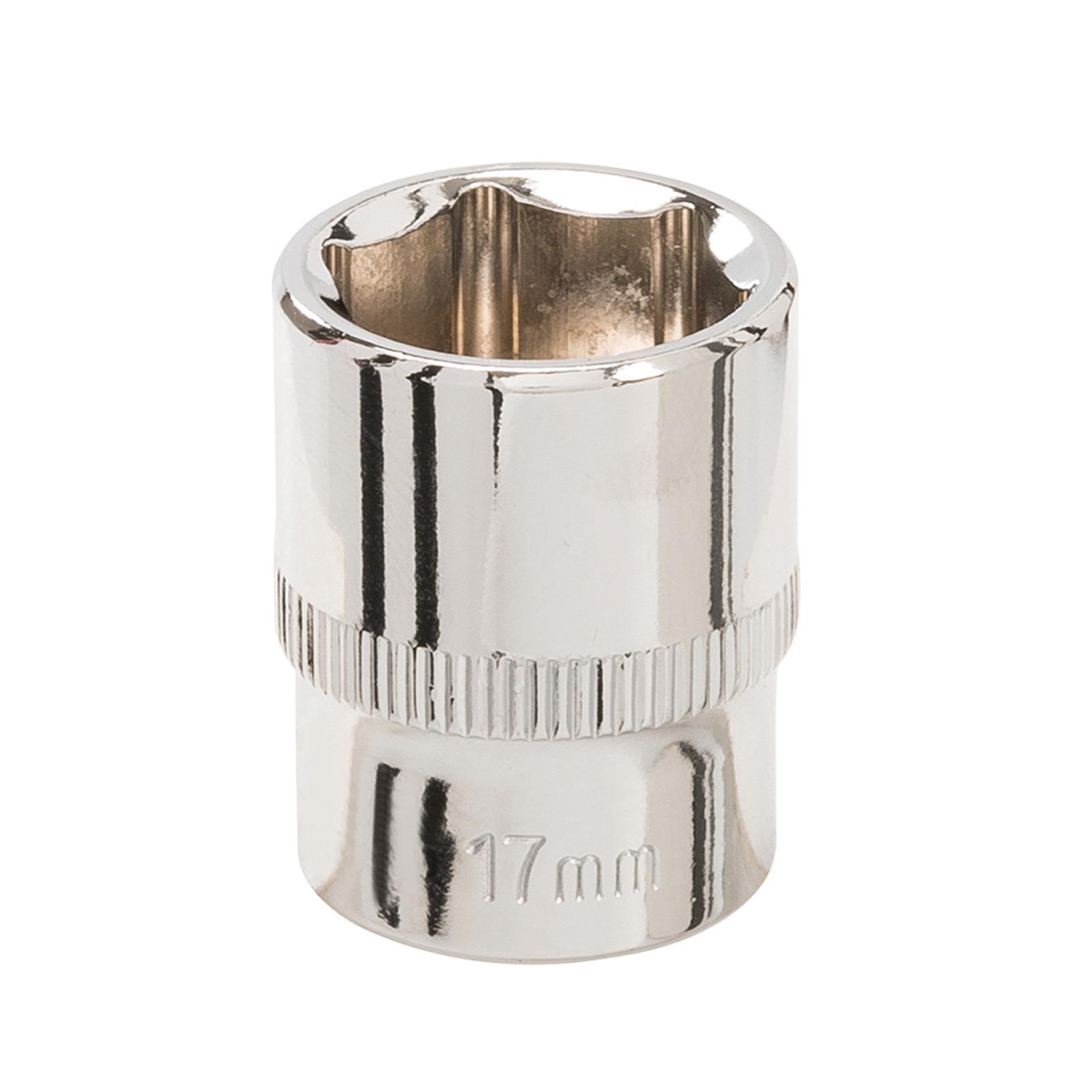 3/8" Drive Socket 6mm - 21mm Metric 6 Point Hex Chrome Vanadium Steel - Picture 33 of 42