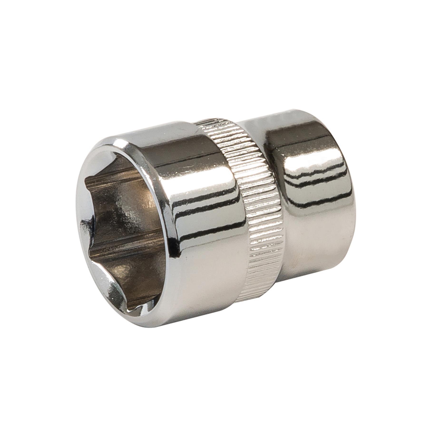 3/8" Drive Socket 6mm - 21mm Metric 6 Point Hex Chrome Vanadium Steel - Picture 35 of 42