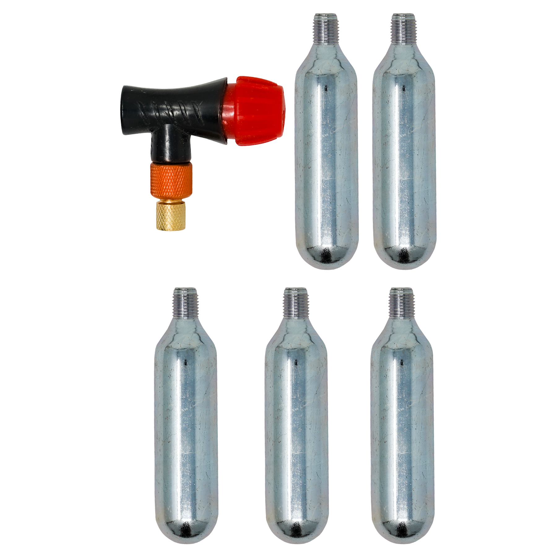 16g Threaded CO2 Cartridges Canister Bike Tyre Inflator Pump Gas - Picture 10 of 28