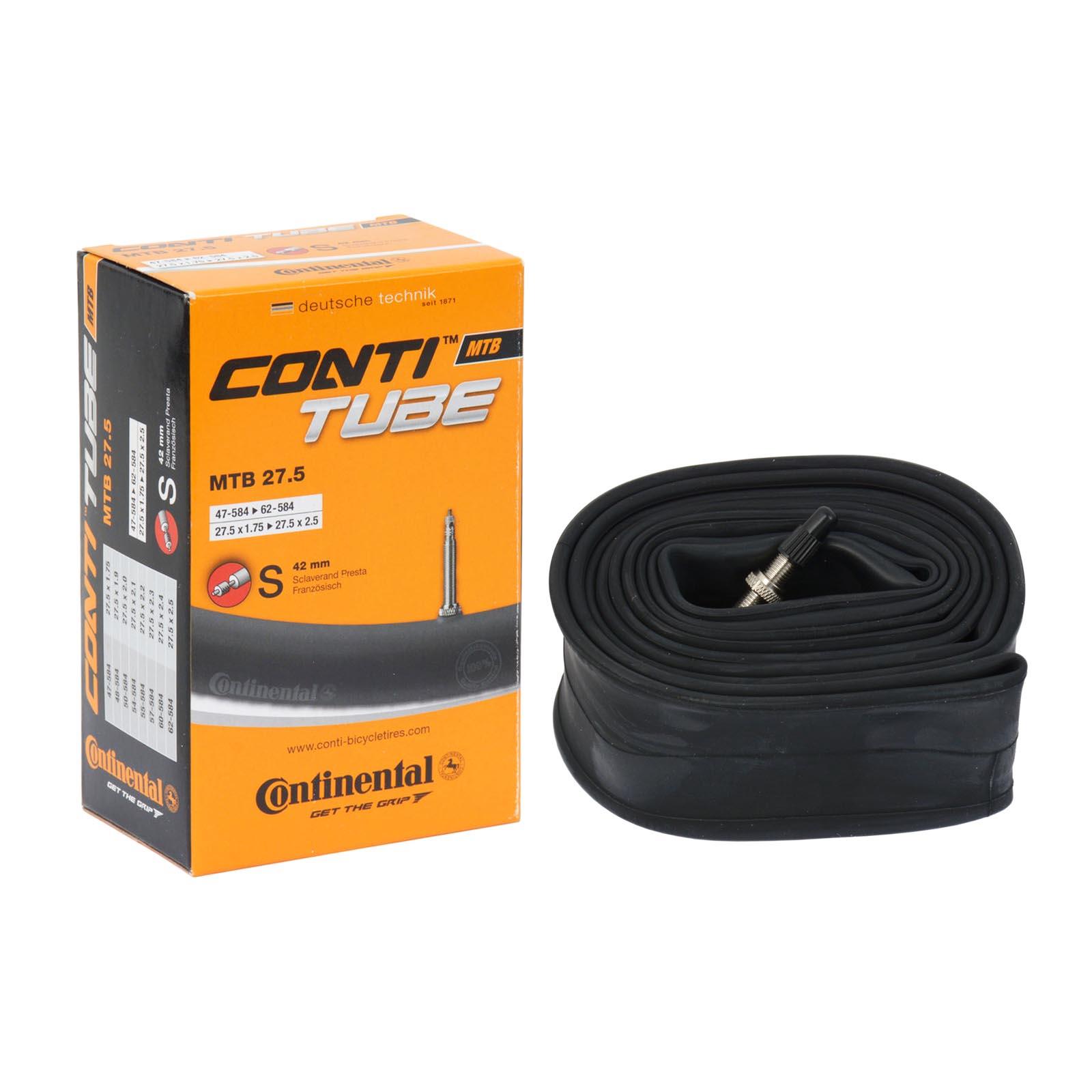 1-4 x Continental 27.5 MTB Mountain Bike inner tubes Presta/ Schrader - Picture 7 of 22