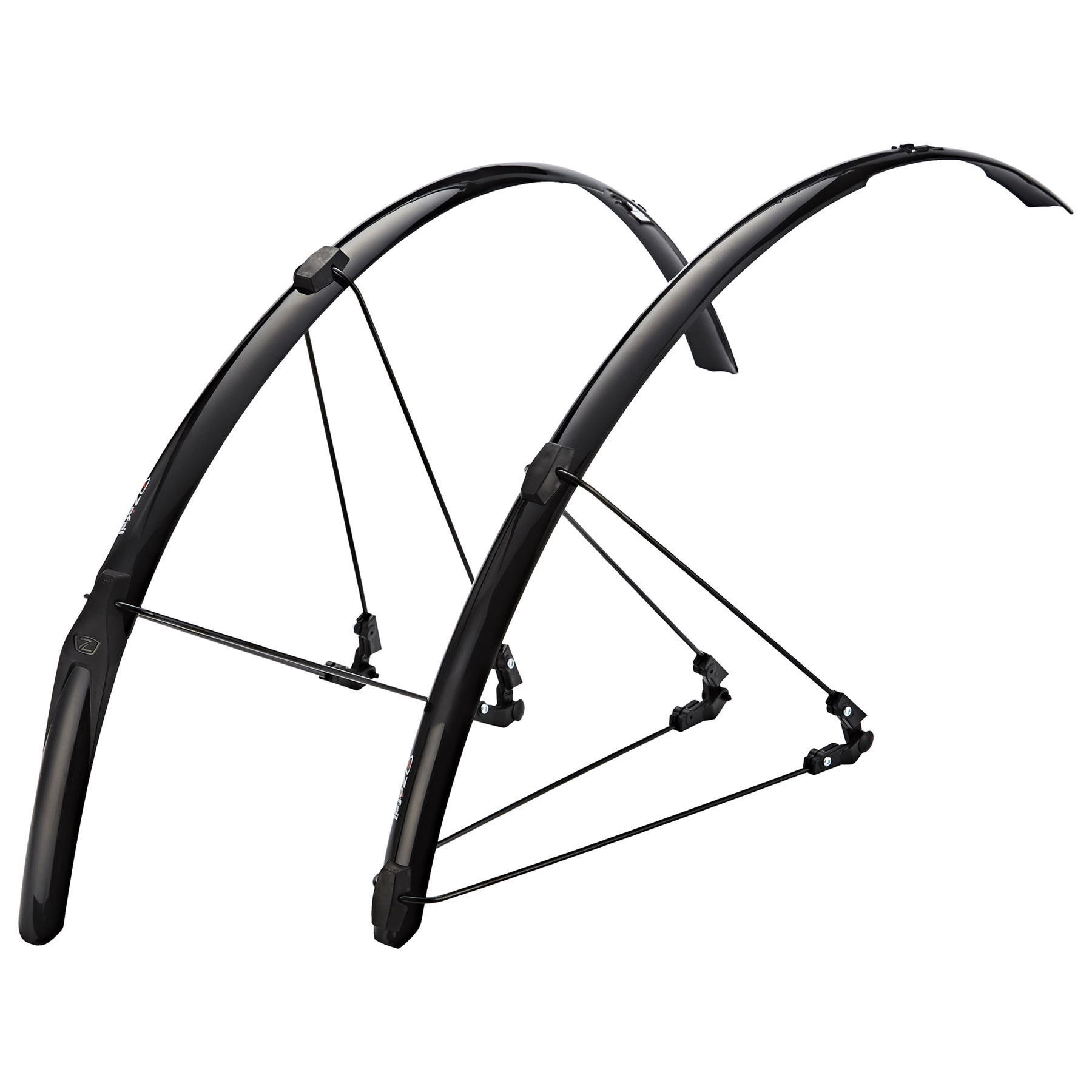 Zefal Shield R30 Road / Racing Bike 700c Wheel Mudguard Set Black eBay