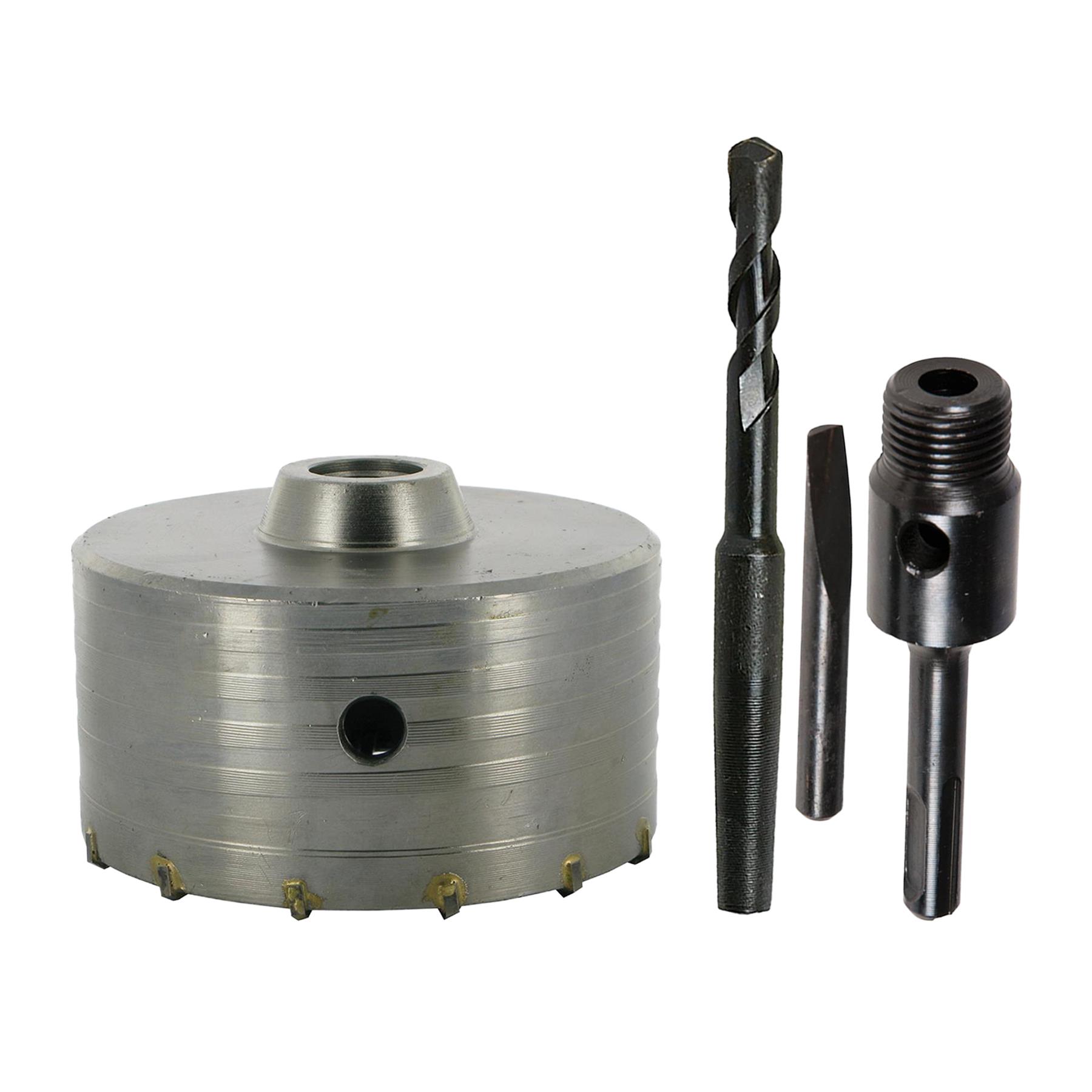 40-600mm TCT CORE DRILL SHANK TUNGSTEN MASONRY BRICK HOLE CUTTER SDS+ SDS PLUS - Picture 98 of 177