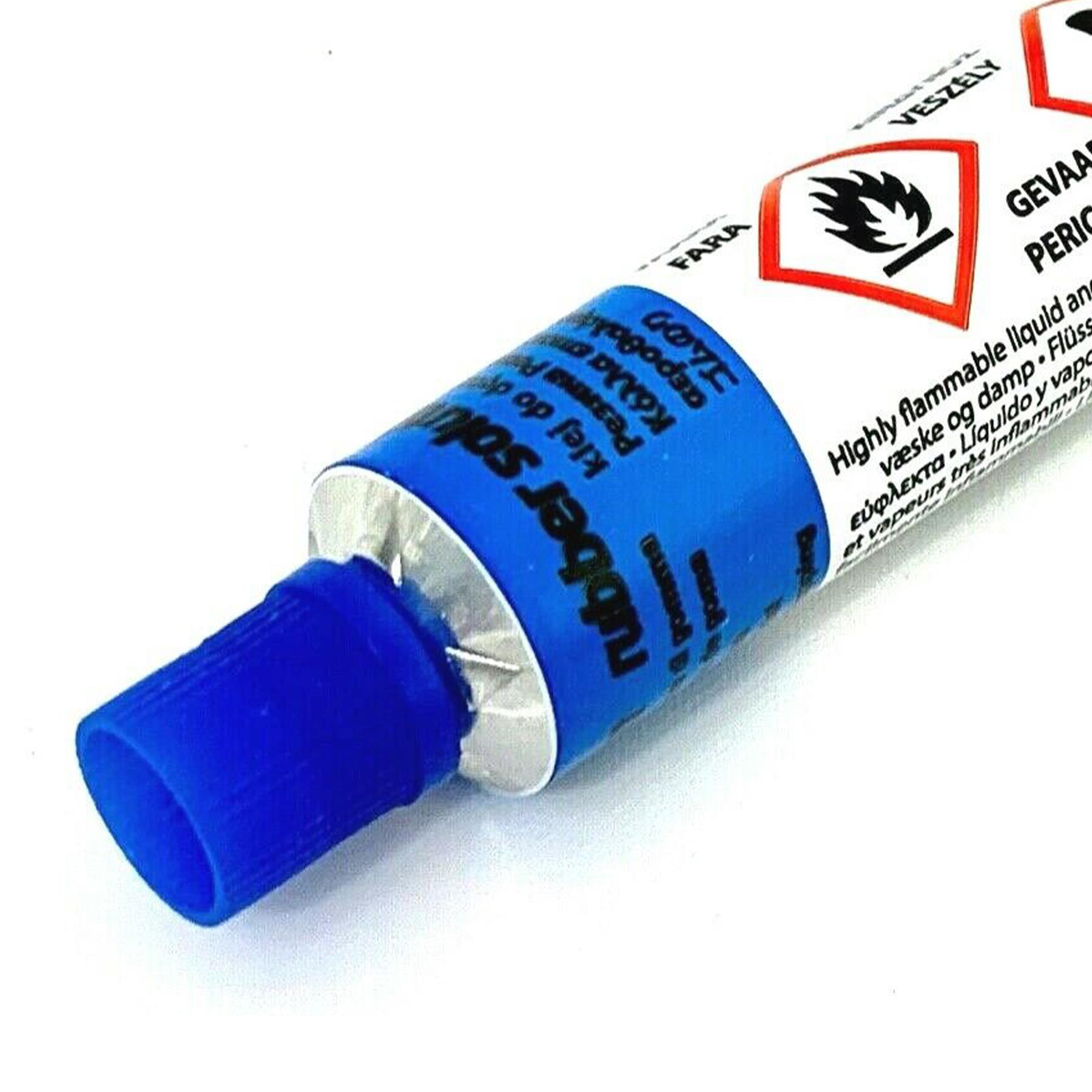 2 x Weldtite Vulcanising Rubber Repair Kit Glue For Bike Inner Tube