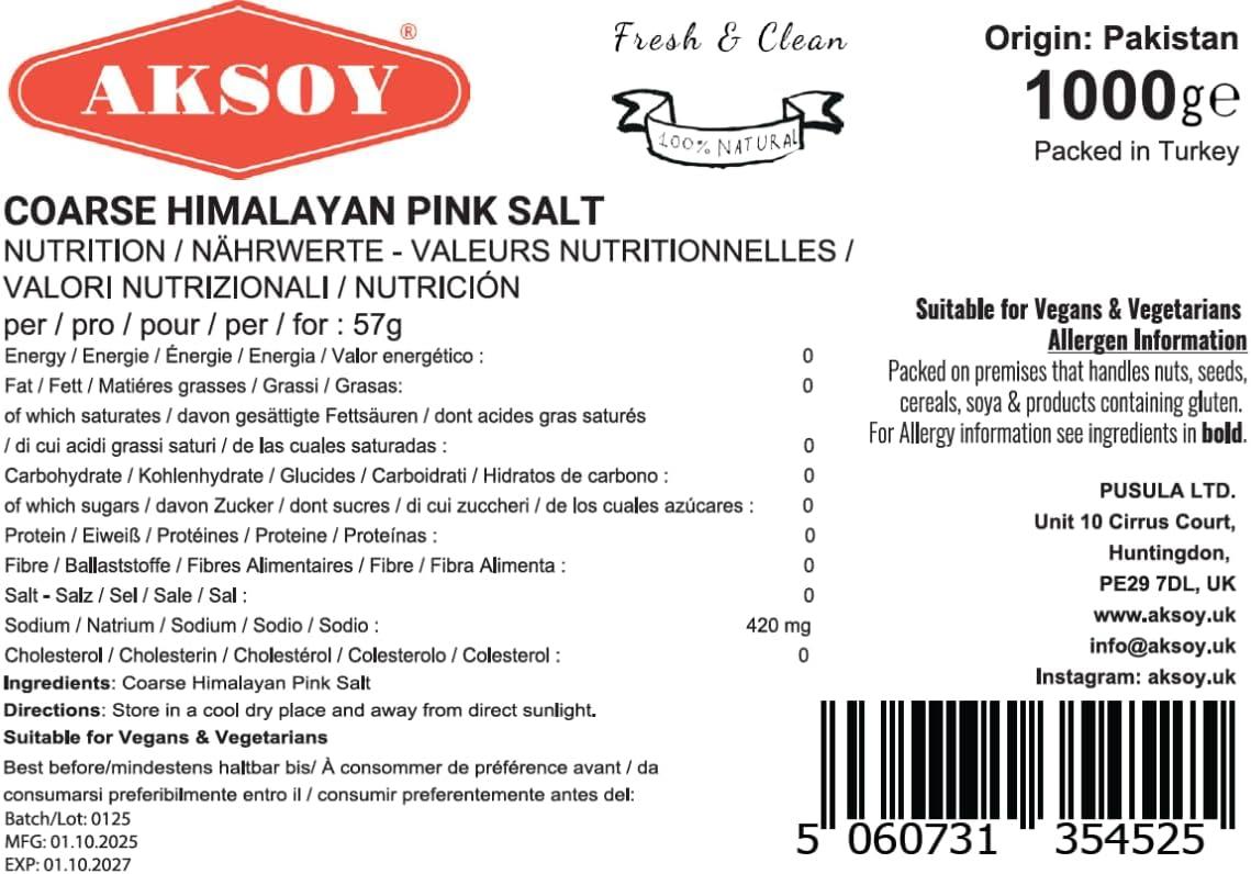Pink Himalayan Salt Coarse - Produktbild 2