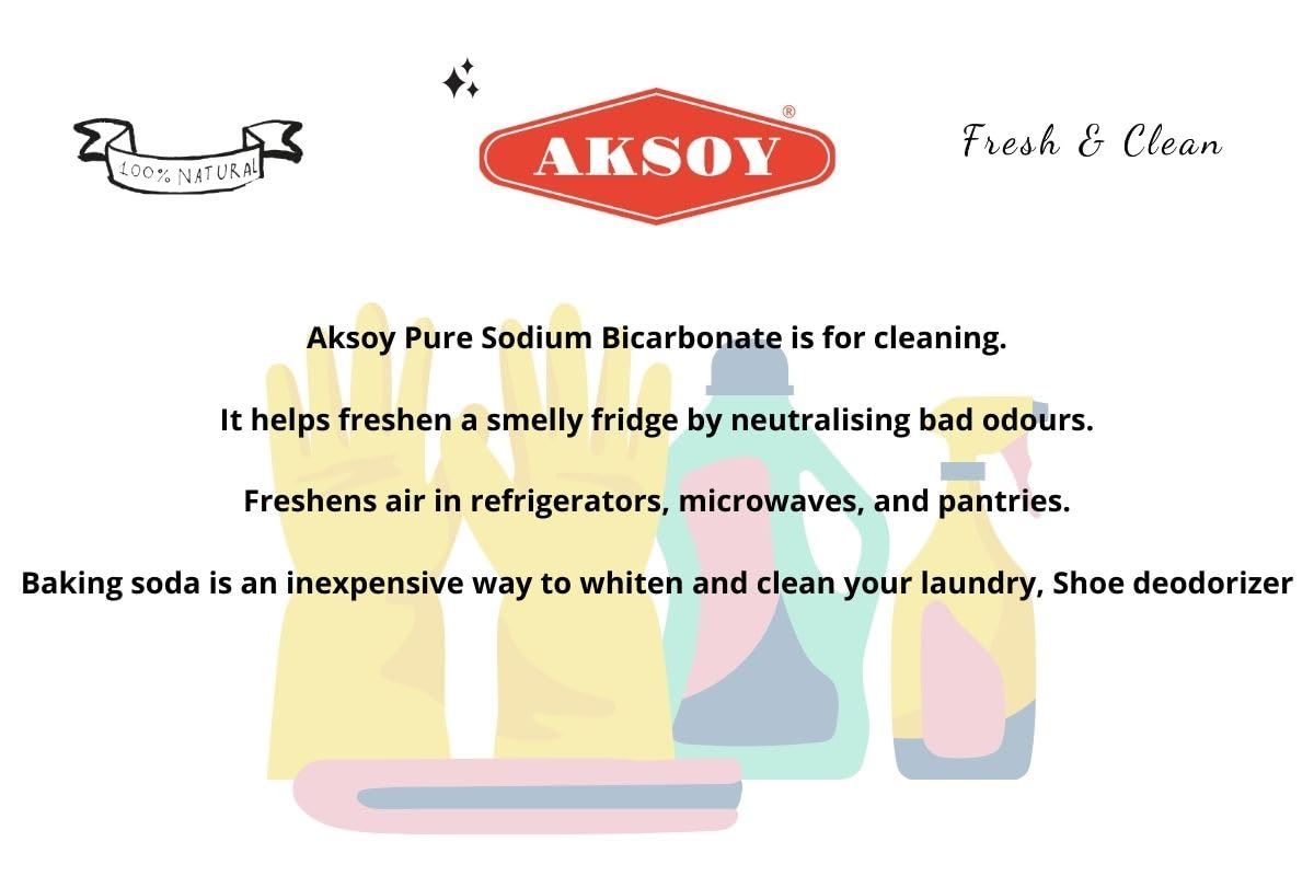 Aksoy Sodium Bicarbonate of Baking Soda| Bath Bomb | Cleaning | Baking | Vegan - Picture 13 of 97