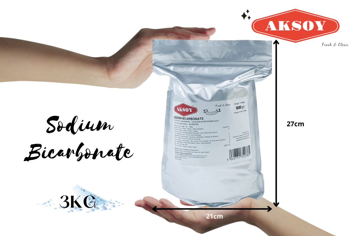 Aksoy Sodium Bicarbonate of Baking Soda| Bath Bomb | Cleaning | Baking | Vegan - Picture 56 of 97