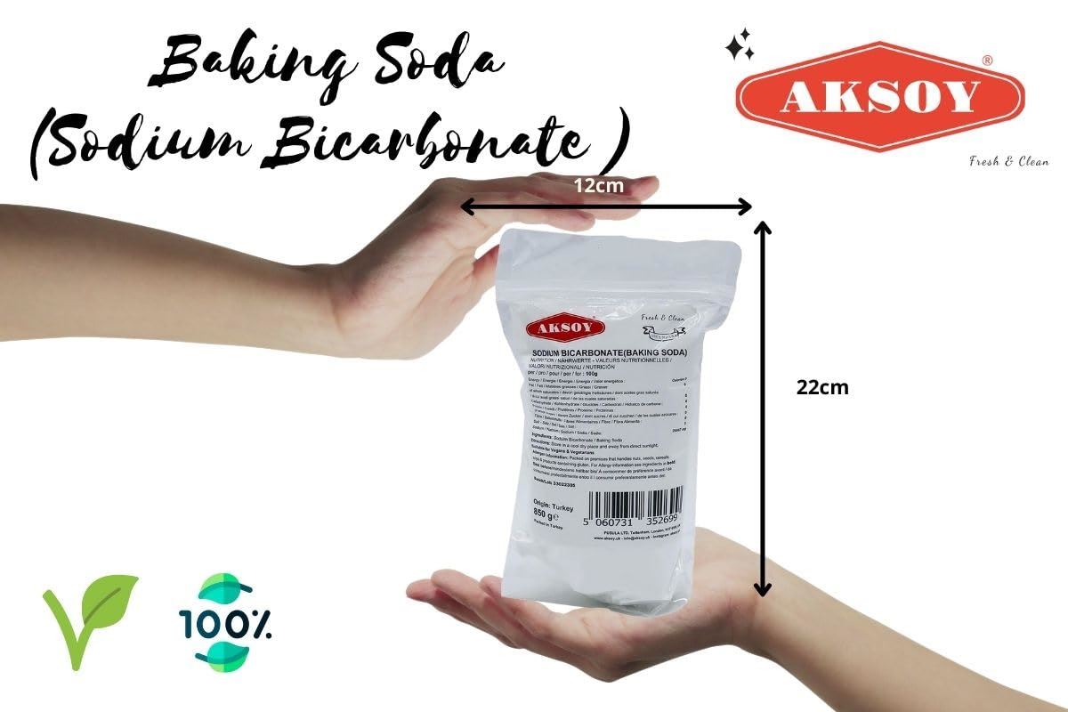 Aksoy Sodium Bicarbonate of Baking Soda| Bath Bomb | Cleaning | Baking | Vegan - Picture 12 of 97