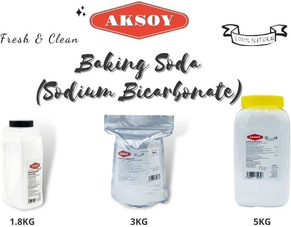 Aksoy Sodium Bicarbonate of Baking Soda| Bath Bomb | Cleaning | Baking | Vegan - Picture 19 of 97