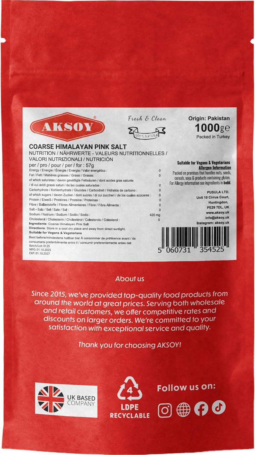 Pink Himalayan Salt Coarse - Produktbild 1
