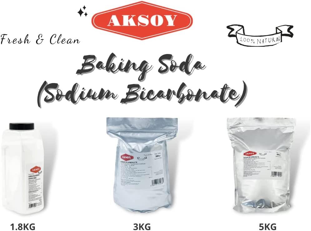 Aksoy Sodium Bicarbonate of Baking Soda| Bath Bomb | Cleaning | Baking | Vegan - Picture 32 of 97
