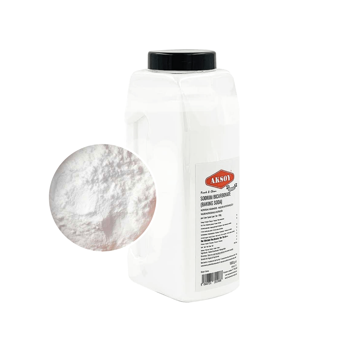 Aksoy Sodium Bicarbonate of Baking Soda| Bath Bomb | Cleaning | Baking | Vegan - Picture 29 of 97