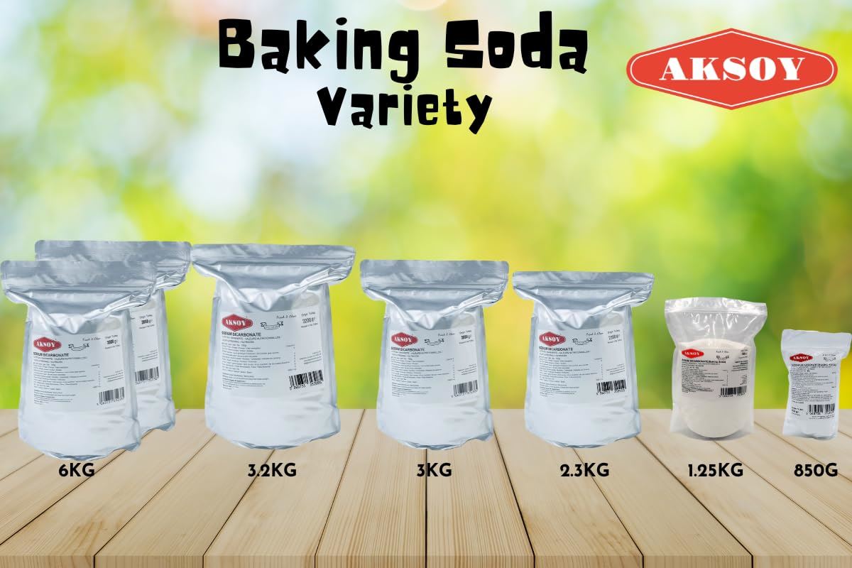 Aksoy Sodium Bicarbonate of Baking Soda| Bath Bomb | Cleaning | Baking | Vegan - Picture 66 of 97