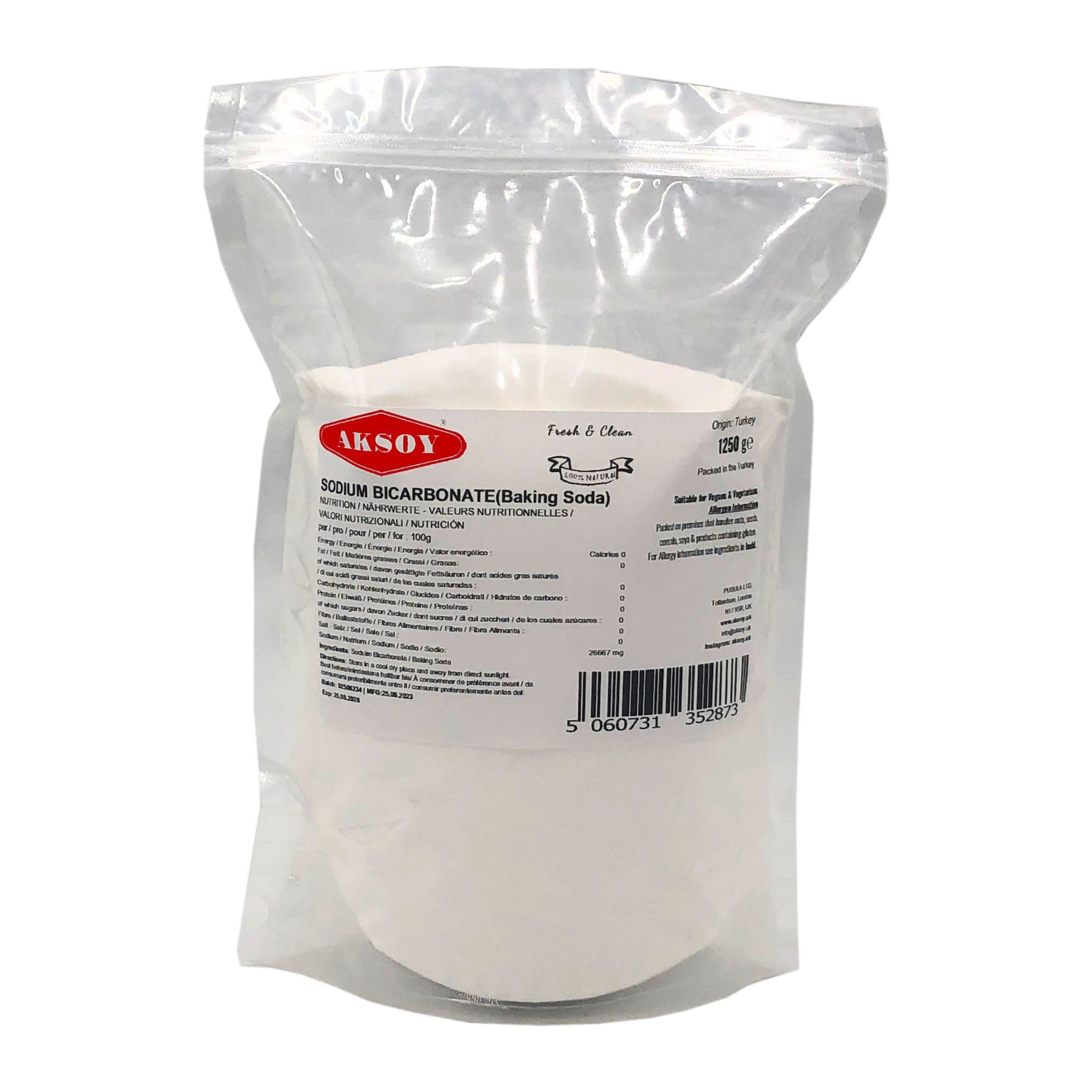 Aksoy Sodium Bicarbonate of Baking Soda| Bath Bomb | Cleaning | Baking | Vegan - Picture 20 of 97